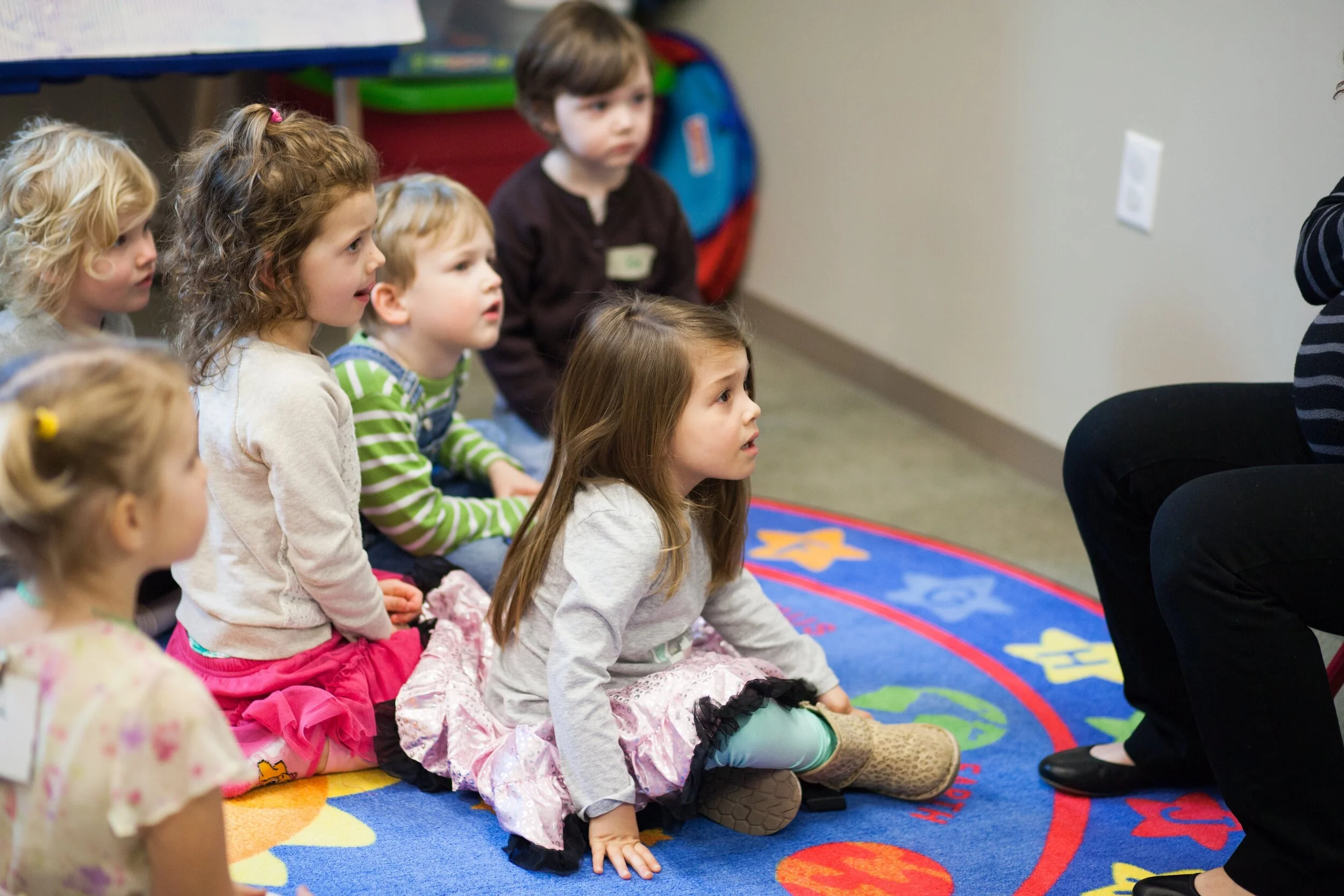 Children participating in a kids’ activity at Liberti Church in Camp Hill, Pennsylvania