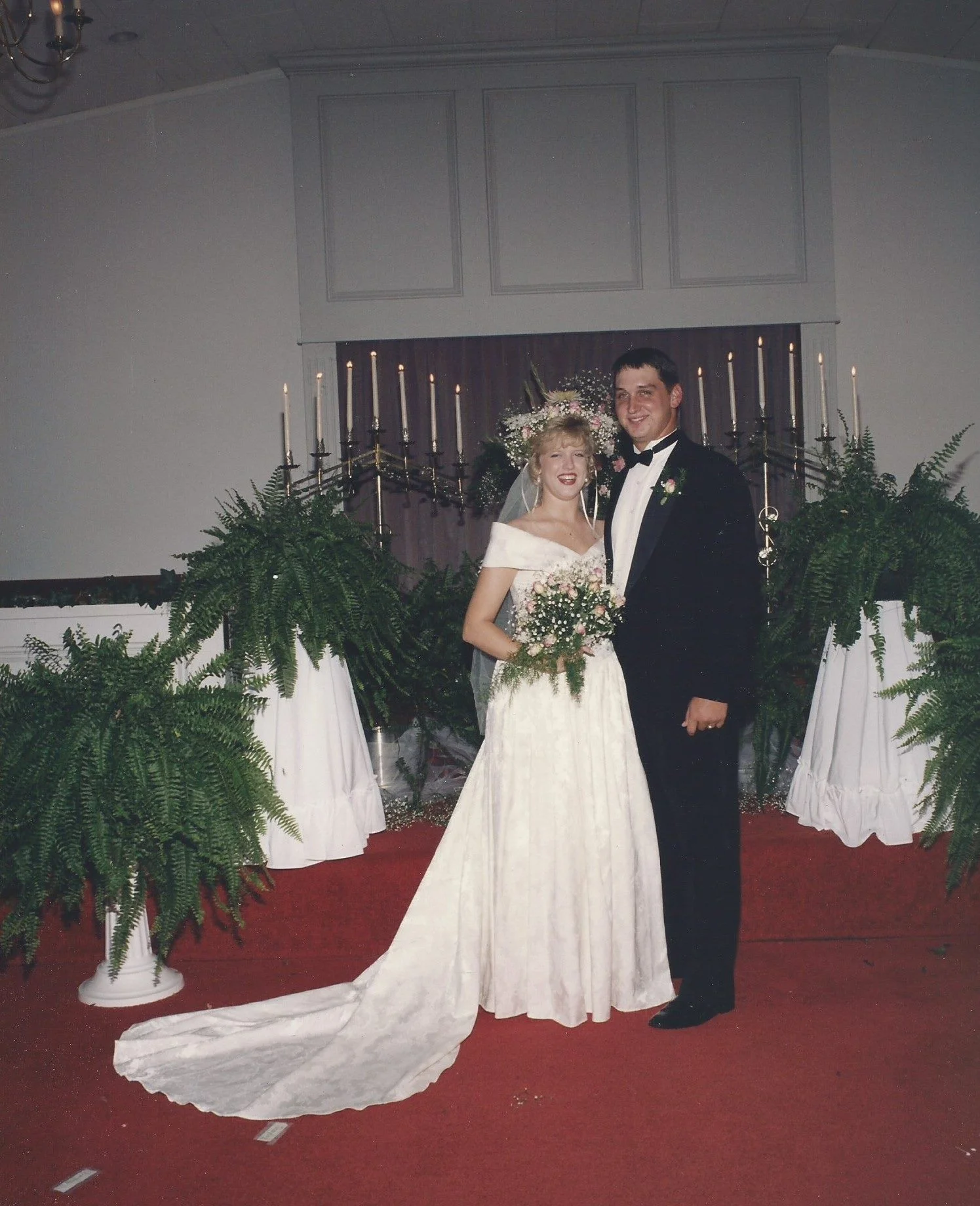 Brooke and Danny wedding photo.
