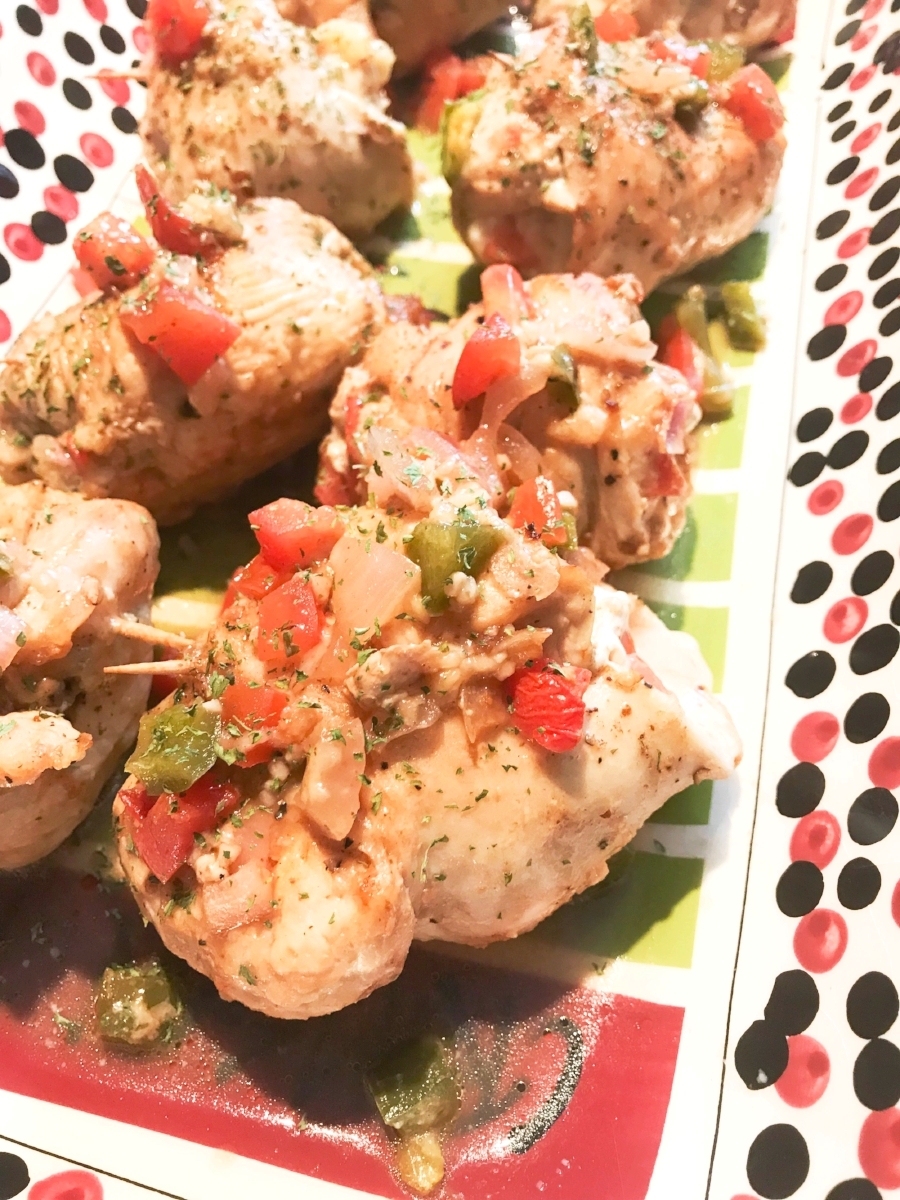 Stuffed Chicken Roll Ups