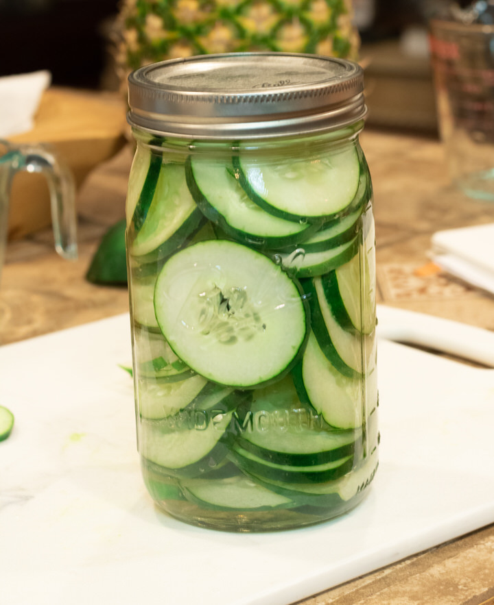 Easy Refrigerator Pickles