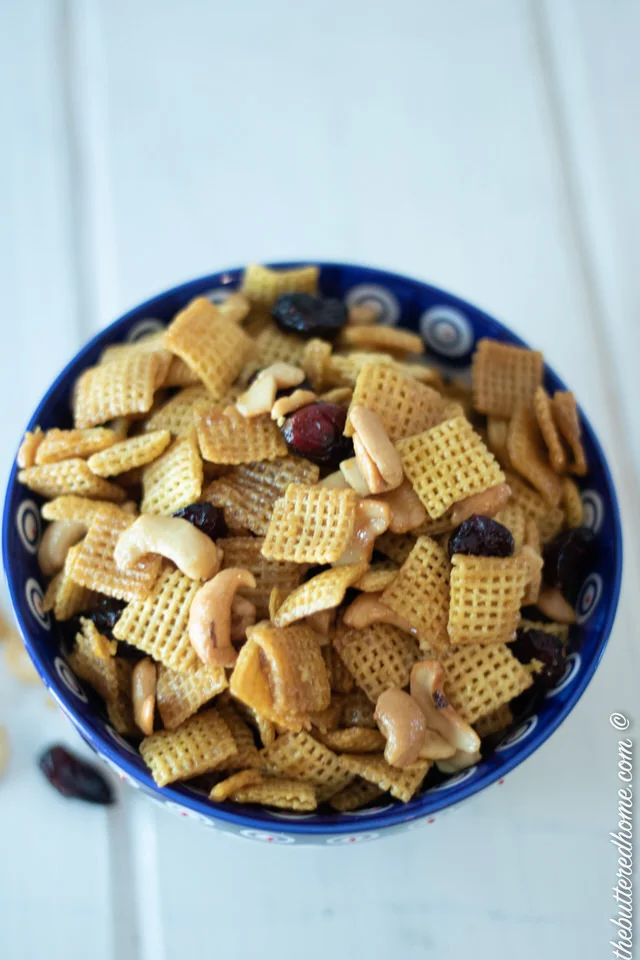  Orange Snack Mix with dried Cranberries 