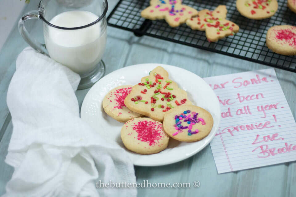Christmas Eve Shortbread Cookies