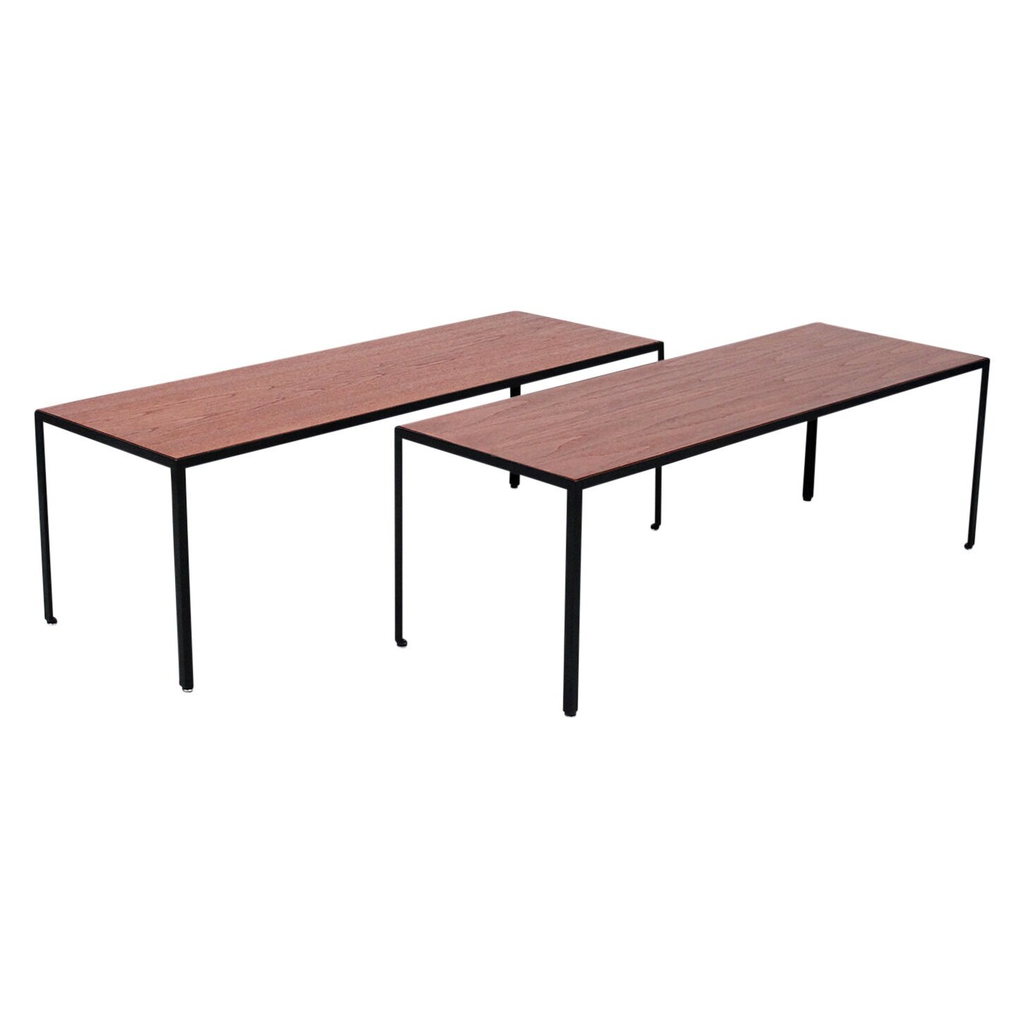 Pair of Angle Iron Tables by George Nelson (Copy)