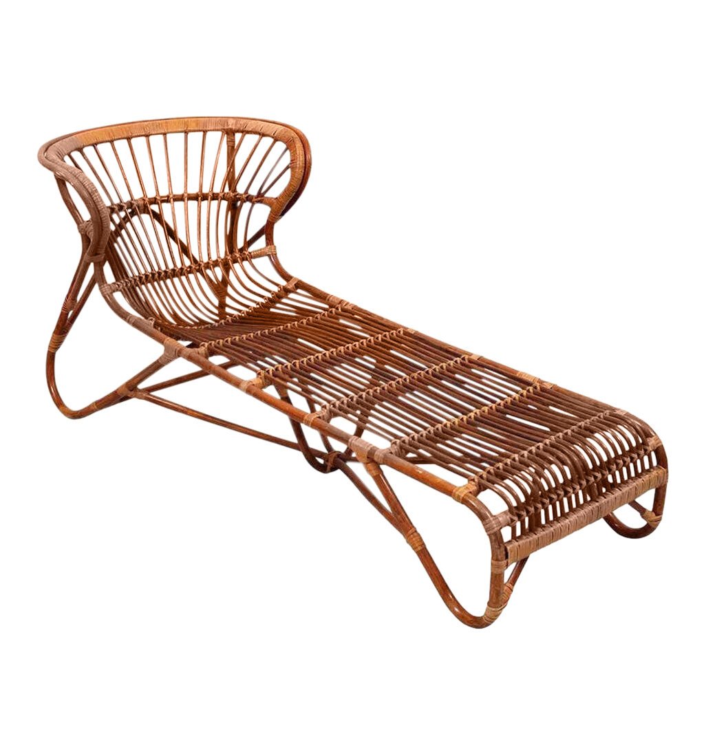 Franco Albini Bamboo Lounge Chair