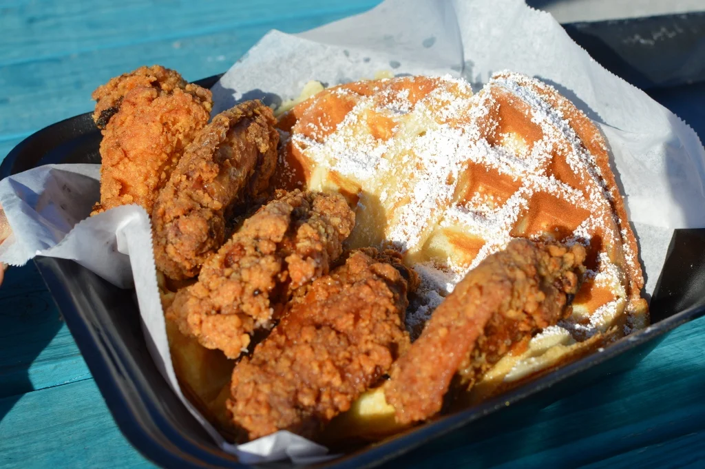 Chicken & Waffles at the Atlanta Food Truck Park