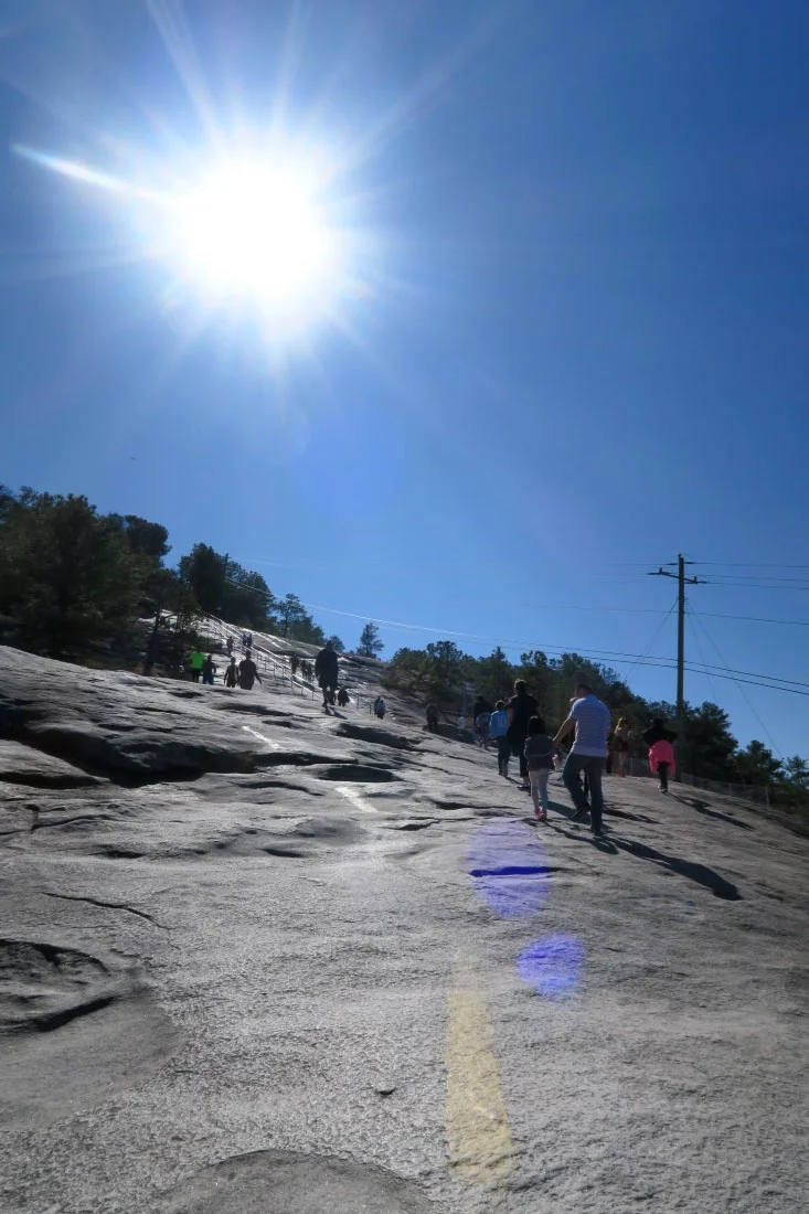 Hiking Stone Mountain
