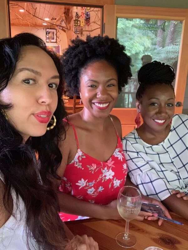 Just call us the red lip gang.