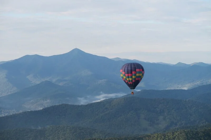 Hot Air Balloon - Asheville - The City Dweller (66)