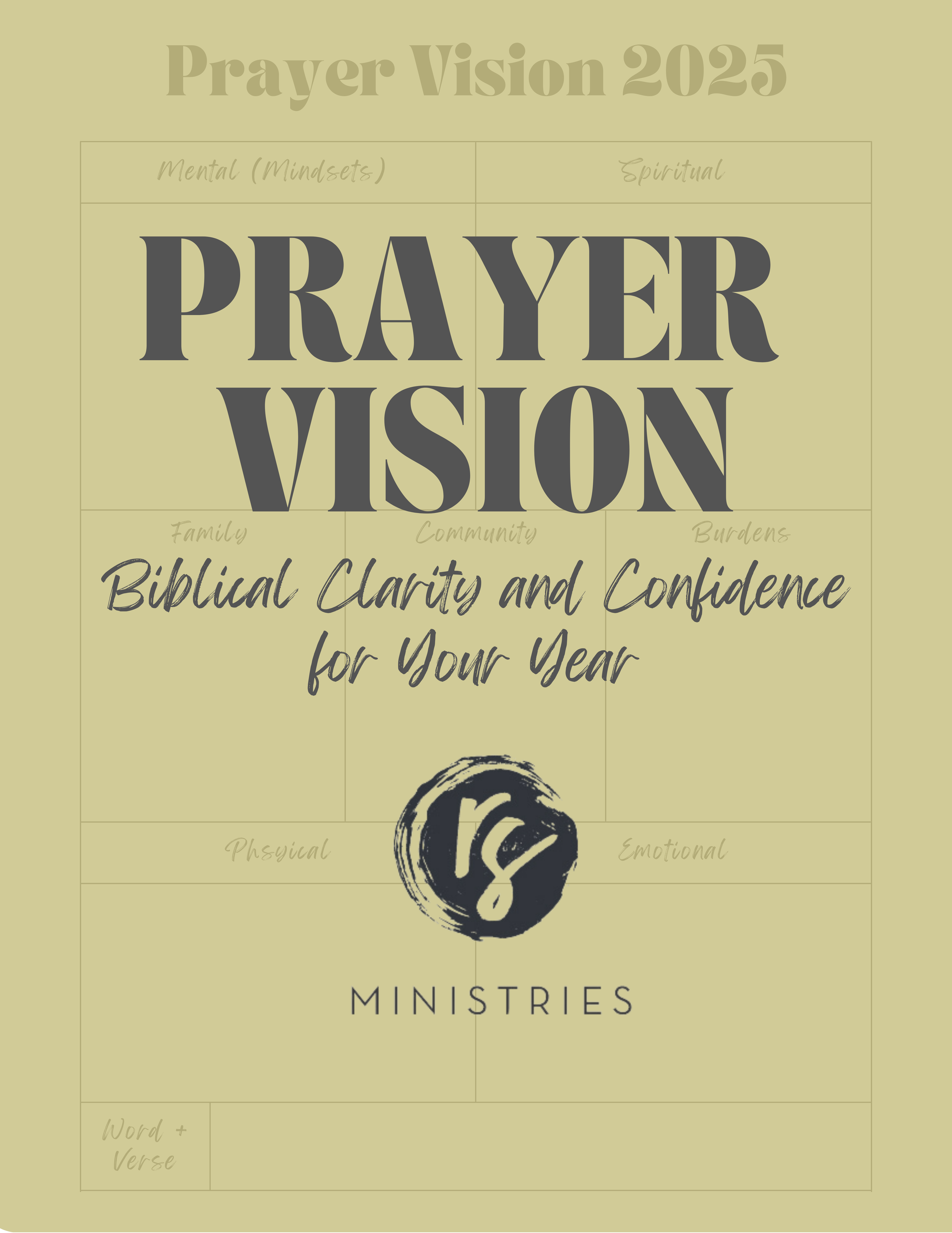 PRAYER VISION