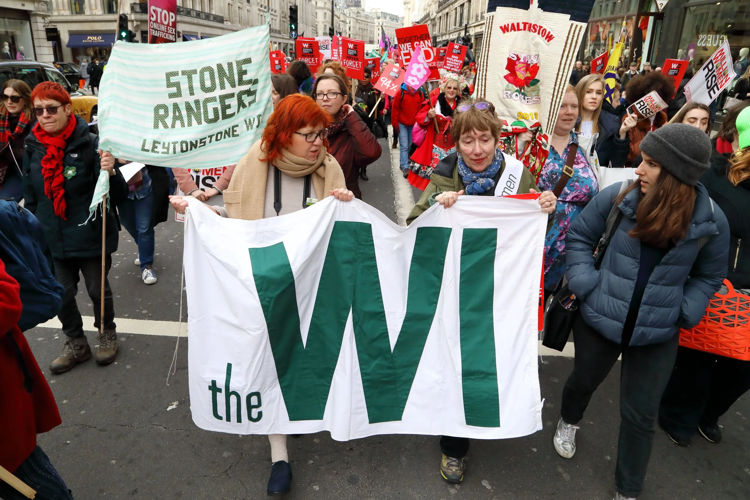 WI attend the women's march