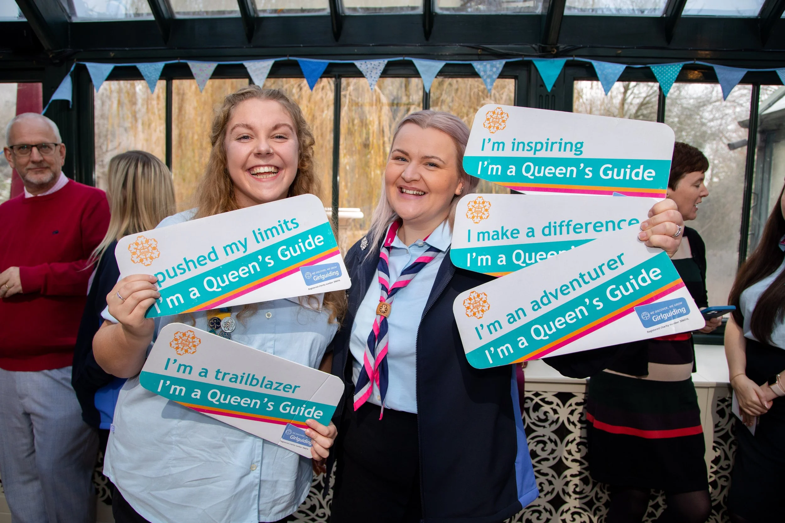 Girlguiding queen's guide awards