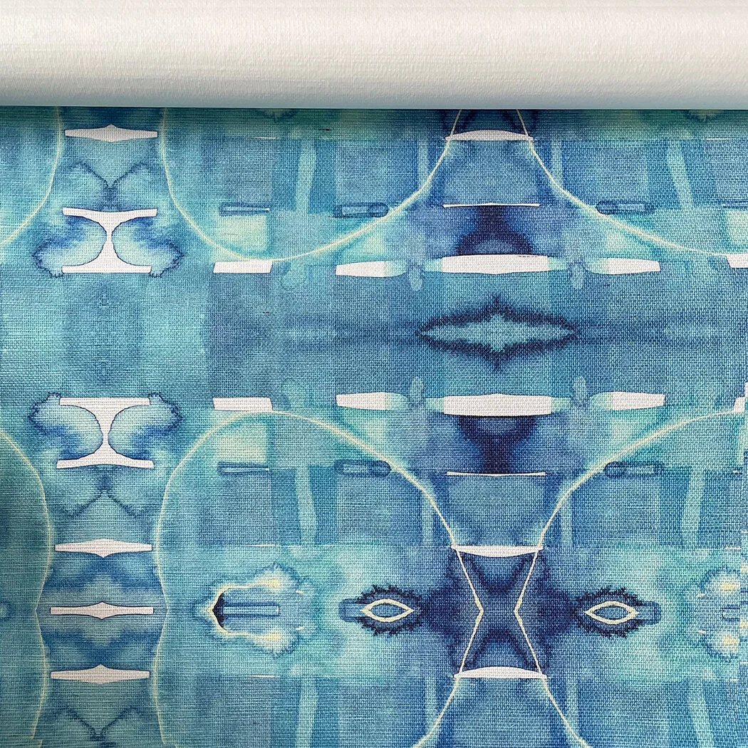 Shibori — housse studio original artwork, paintings, prints and textile