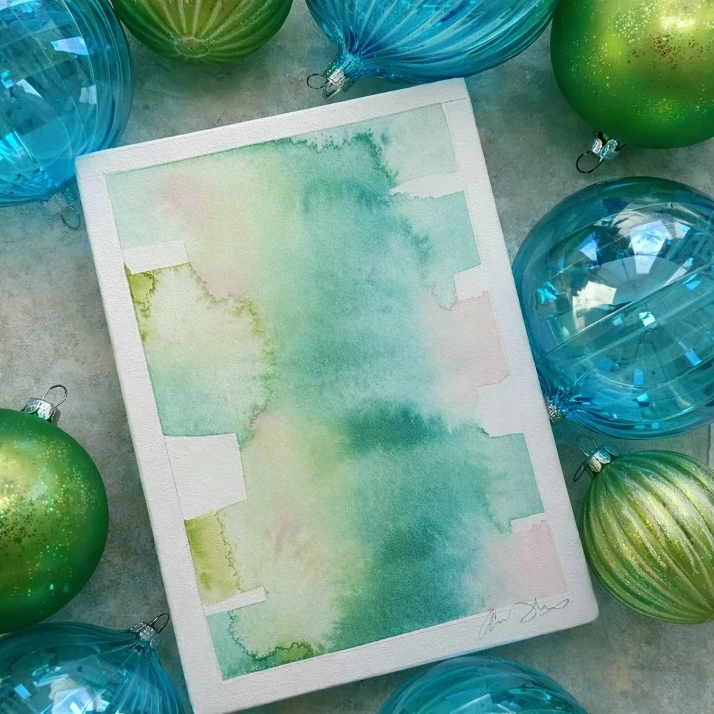 Happy holidays ✨ So grateful for the art, the conversations, and the community that shaped this year. Thank you for being here and for supporting my creative work. Wishing you a holiday filled with beauty, joy, and a little extra color. 💚💙
&hellip;