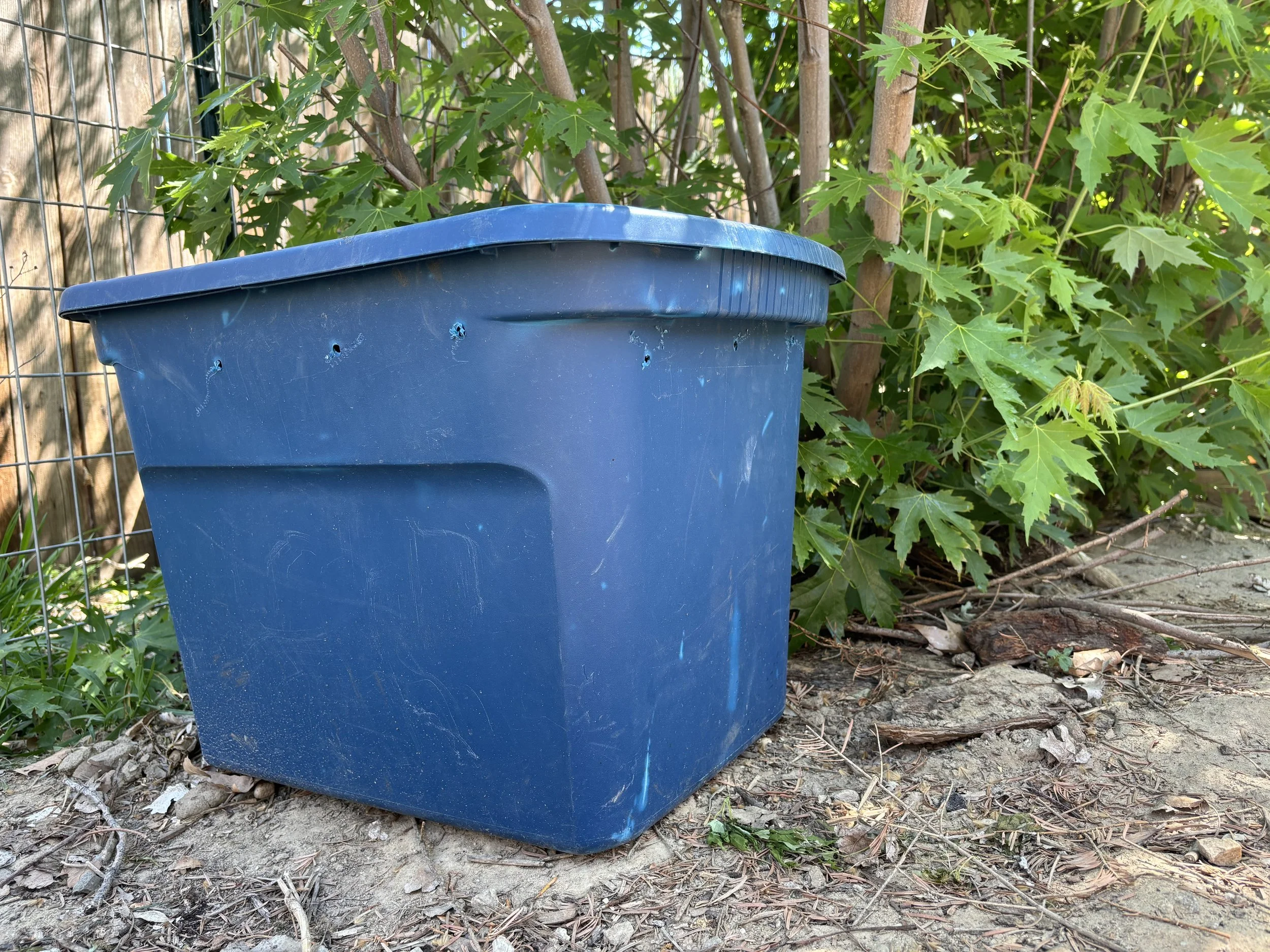 18 GALLON STORAGE TOTE WORM BIN