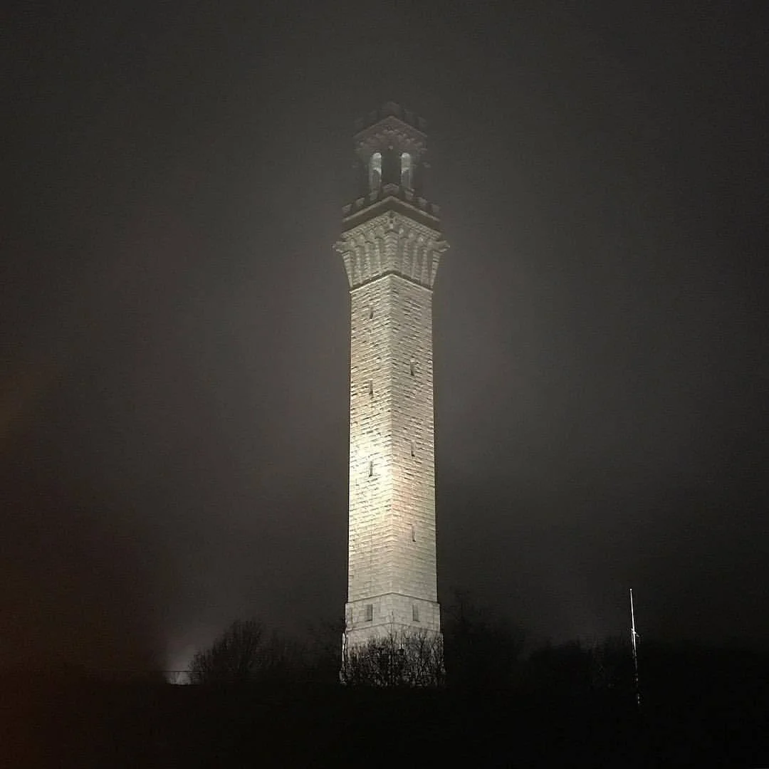 Honoring the Mayflower’s landing in Provincetown in 1620, the fog-shrouded Pilgrim Monument (built 1902) is the tallest all-granite structure in the country (at 252’). And come along summertime, it’s also a big ol’ call to party…
-
#massachusetts #capecod #provincetown #offseason (at Provincetown, Massachusetts)