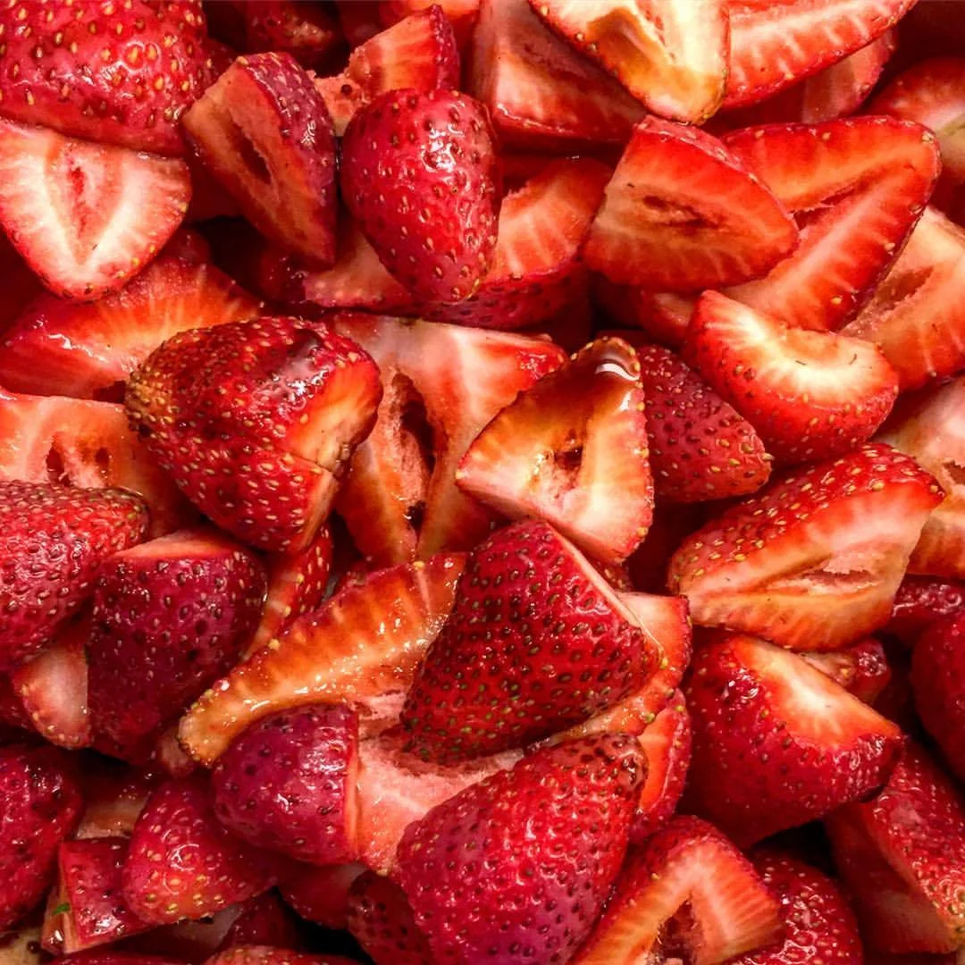 My sister and I had dresses
with strawberries
embroidered on the pockets,
red ribbon around the neck
and hemlines just above
knobby little knees.
Her smile had teeth lost
to a fairy,
my hair a bowl cut
with shaggy bangs
hanging over
my father’s eyes.
Each year
on a June Sunday
the Volkswagen’s distinctive motor roared
up Cape
past old Colonials
and salt boxes
with white geraniums
and weathered weathervanes,
the sound and scent
of the Atlantic
the score
to my childhood.
The requisite stop
at the donut shop,
its sign a wooden cruller
to fortify for the strawberry fields
of Sandwich,
its town motto
“after so many shipwrecks, a haven”,
where early settlers
touched rock
long before U-Pick farms
laid their patches
amidst scrubby pine.
Rows seemed to young legs
to stretch for miles,
fragrant sweet earth and crushed jammy fruit under toe.
Our mandate
ripe but not too
loaded into wooden baskets
the same
used every summer,
the very definition of
New England frugality.
By mid-morning
our berries weighed
and rinsed
under the farmer’s spigot,
we’d splay in the grass
giggling
riding a fructose high,
warm berry juice
staining hands, cheeks,
dresses.
#summerfood #remindsmeofchildhood #strawberries #capecod
(at At Home in Napa)
