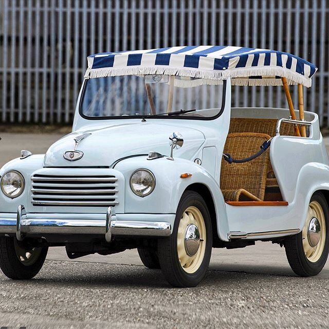 &ldquo;Summer loving had me a blast
Summer loving happened so fast
I met a girl crazy for me
Met a boy cute as can be&rdquo;
... and I had &lsquo;em both.
-
1955 Fiat 500 Topolino Spiaggina Carrozzaria Daddario
-
#summerdreaming #grease #fiat #beachb