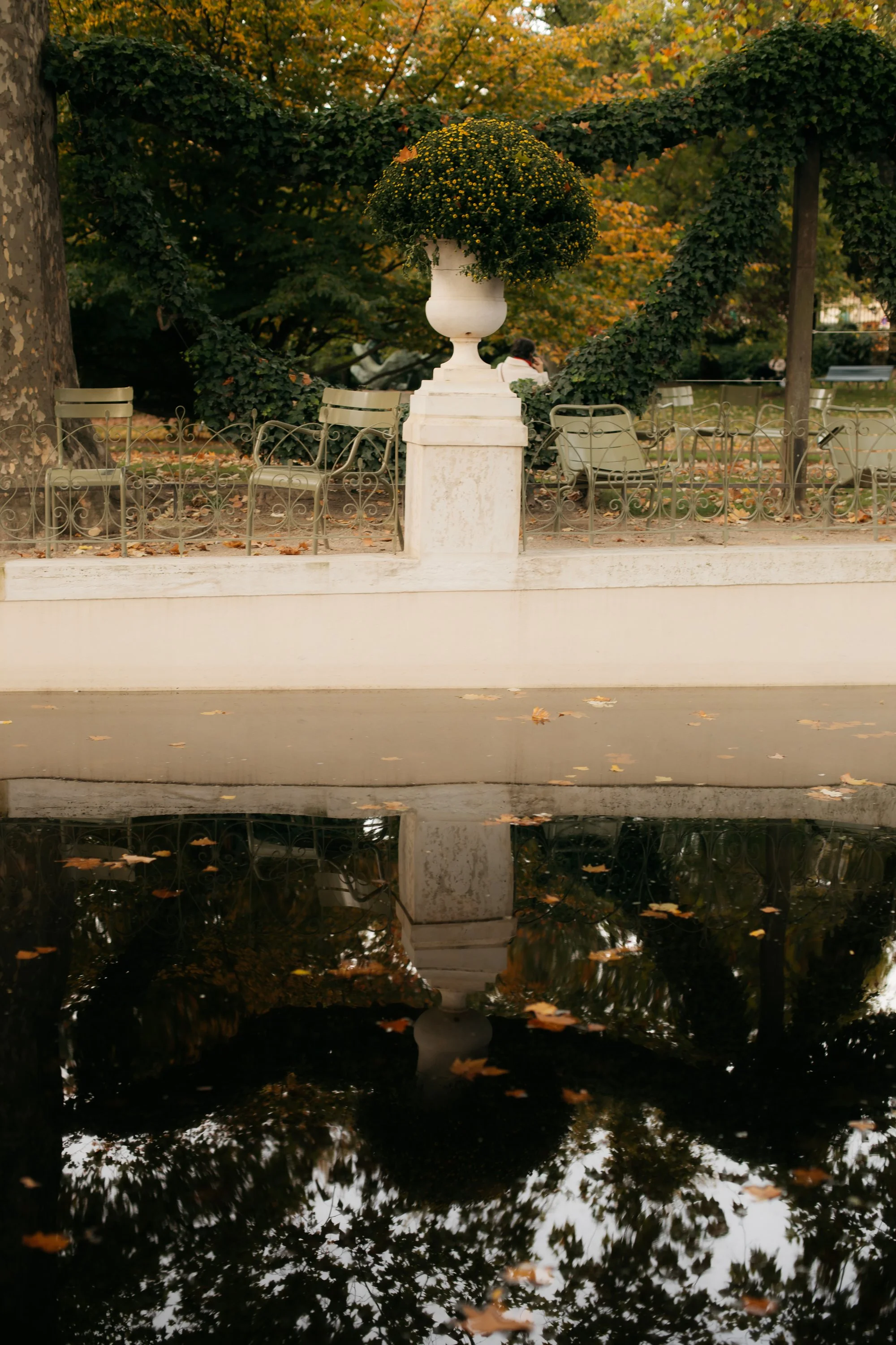 Medici Fountain, Paris in October