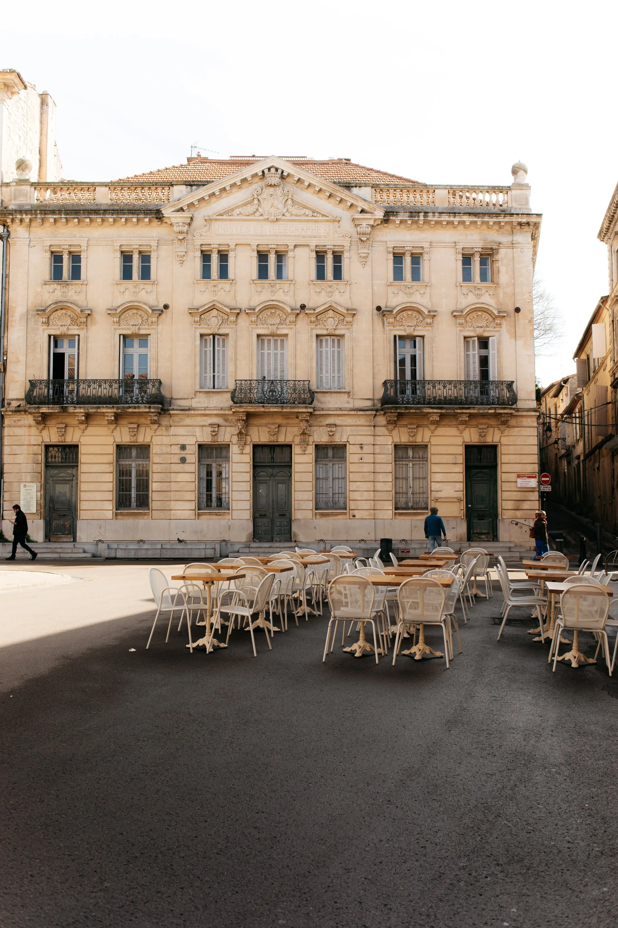 Square in Arles France Provence