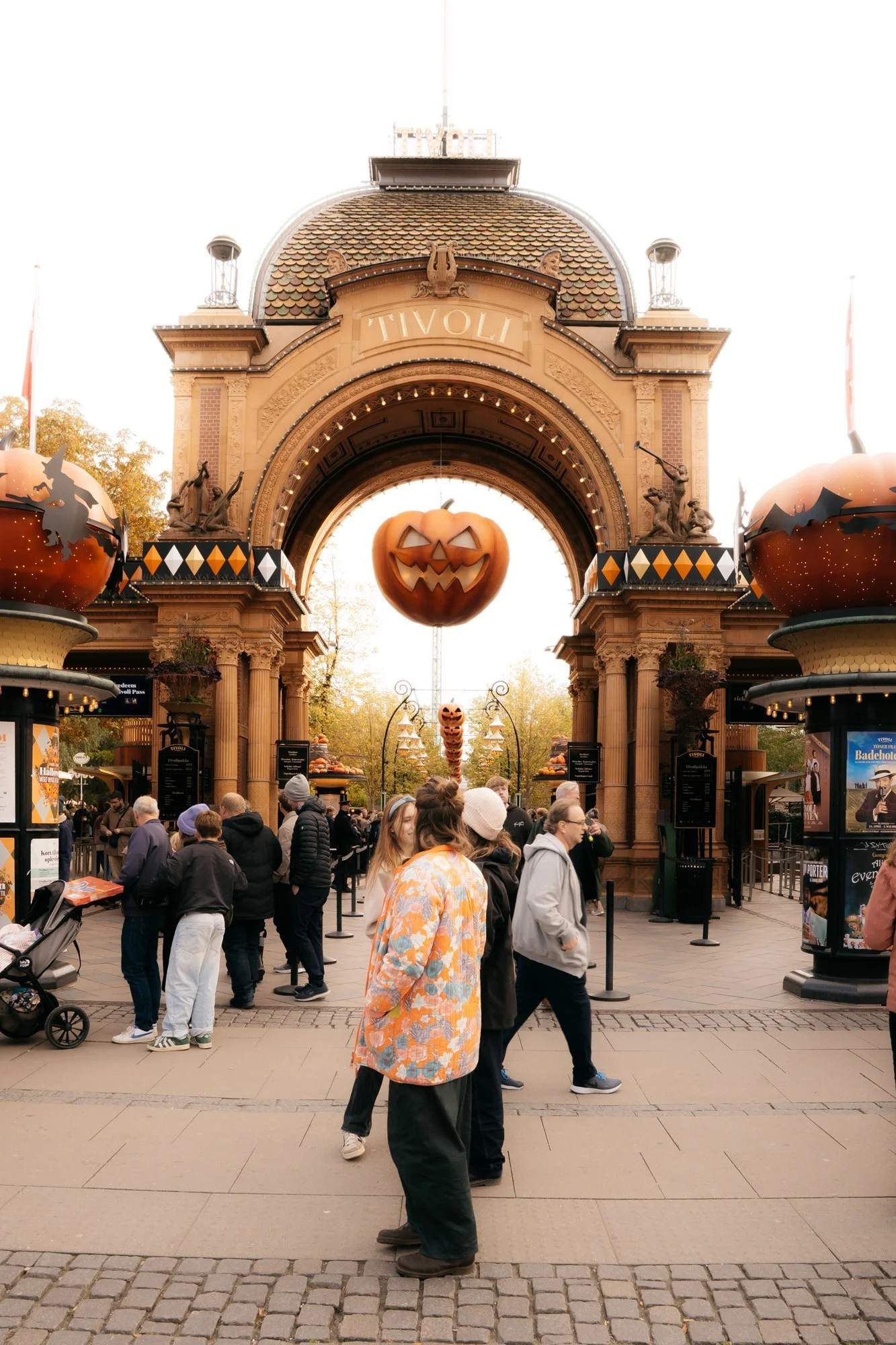 Tivoli Gardens Copenhagen October