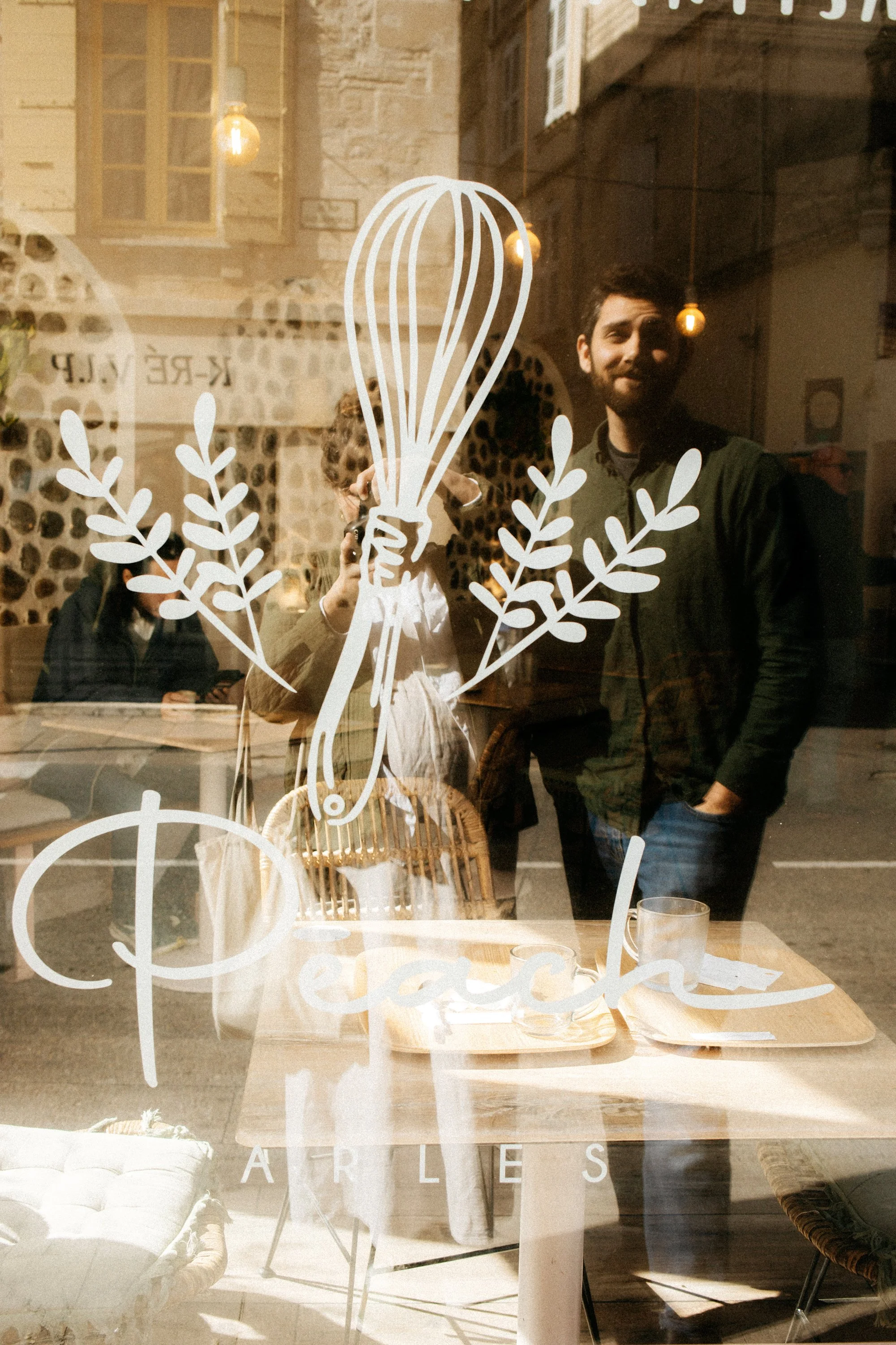 Peach Bakery Coffee Shop Arles France