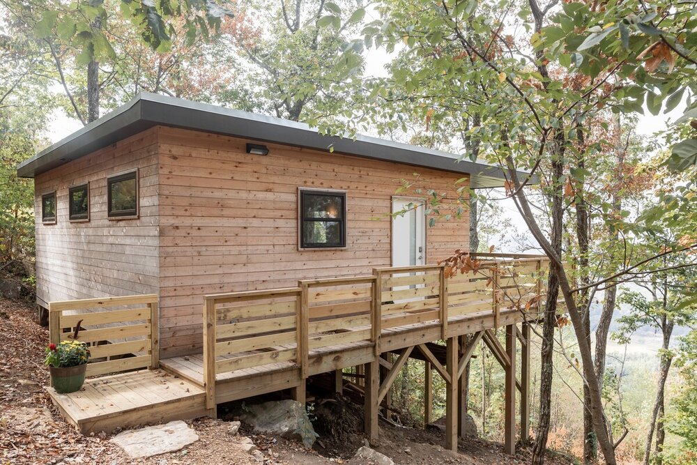 Modern Tiny House Airbnb Rental Chattanooga Tennessee