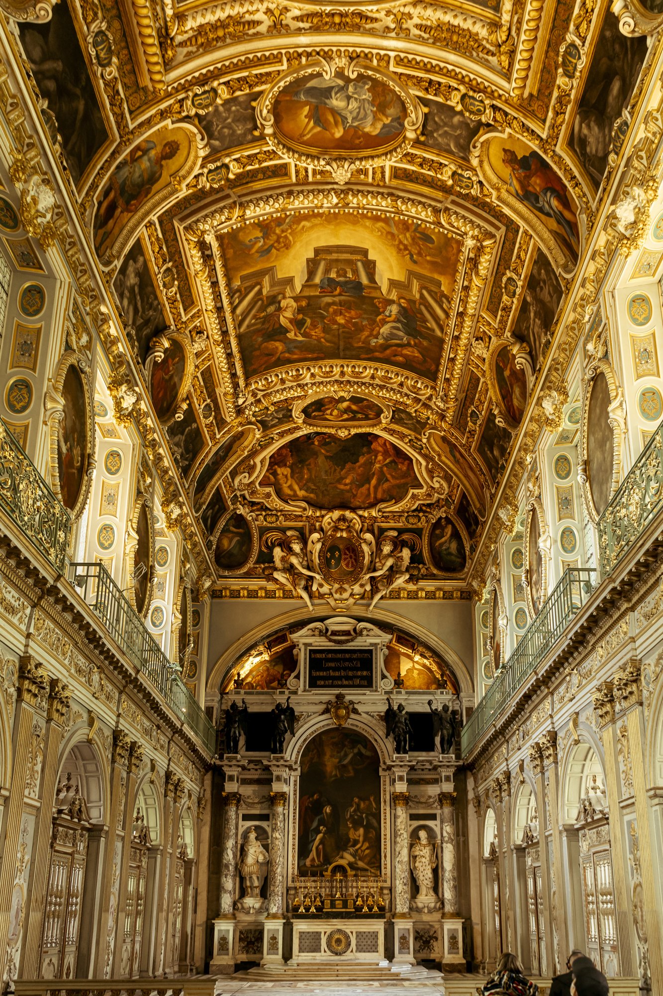 The Royal Chapel of the Trinity at Chateau de Fontainebleau