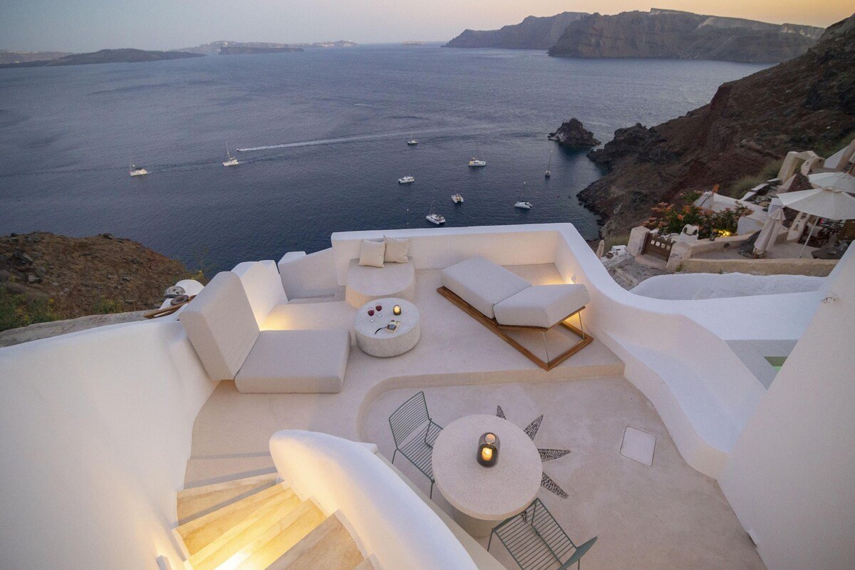 Cave House with Sea View - Oia Santorini Airbnb