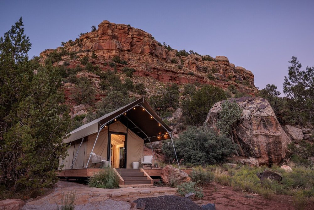 Camping Zion National Park: Cedar Springs Luxury Camp Airbnb