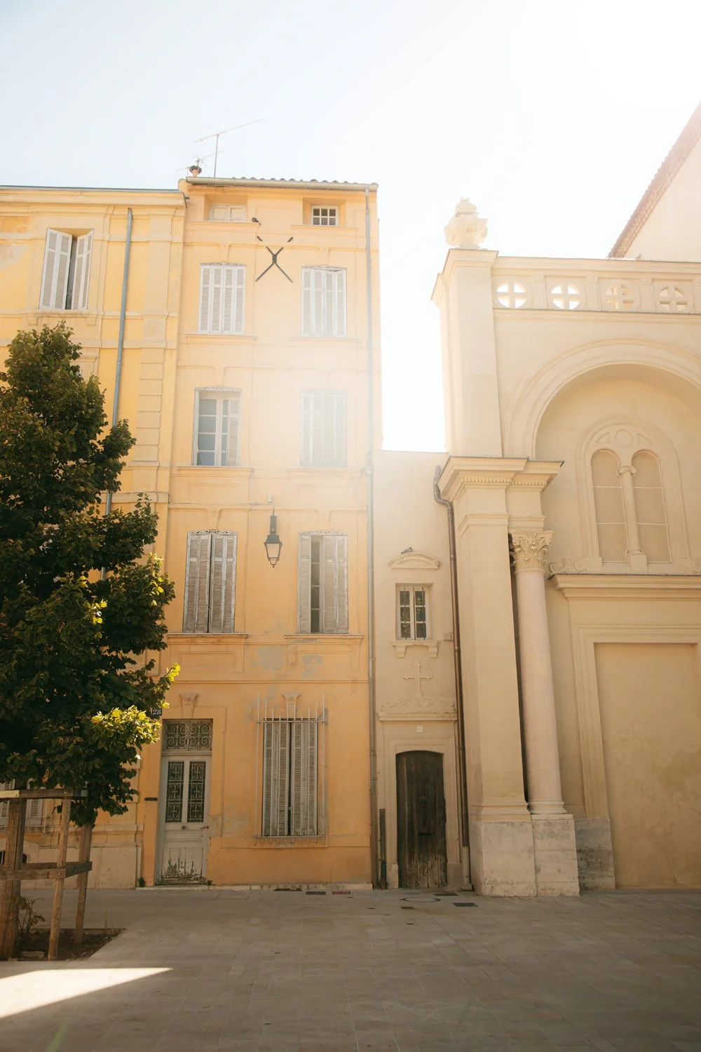 Provencal Buildings Aix-en-Provence France