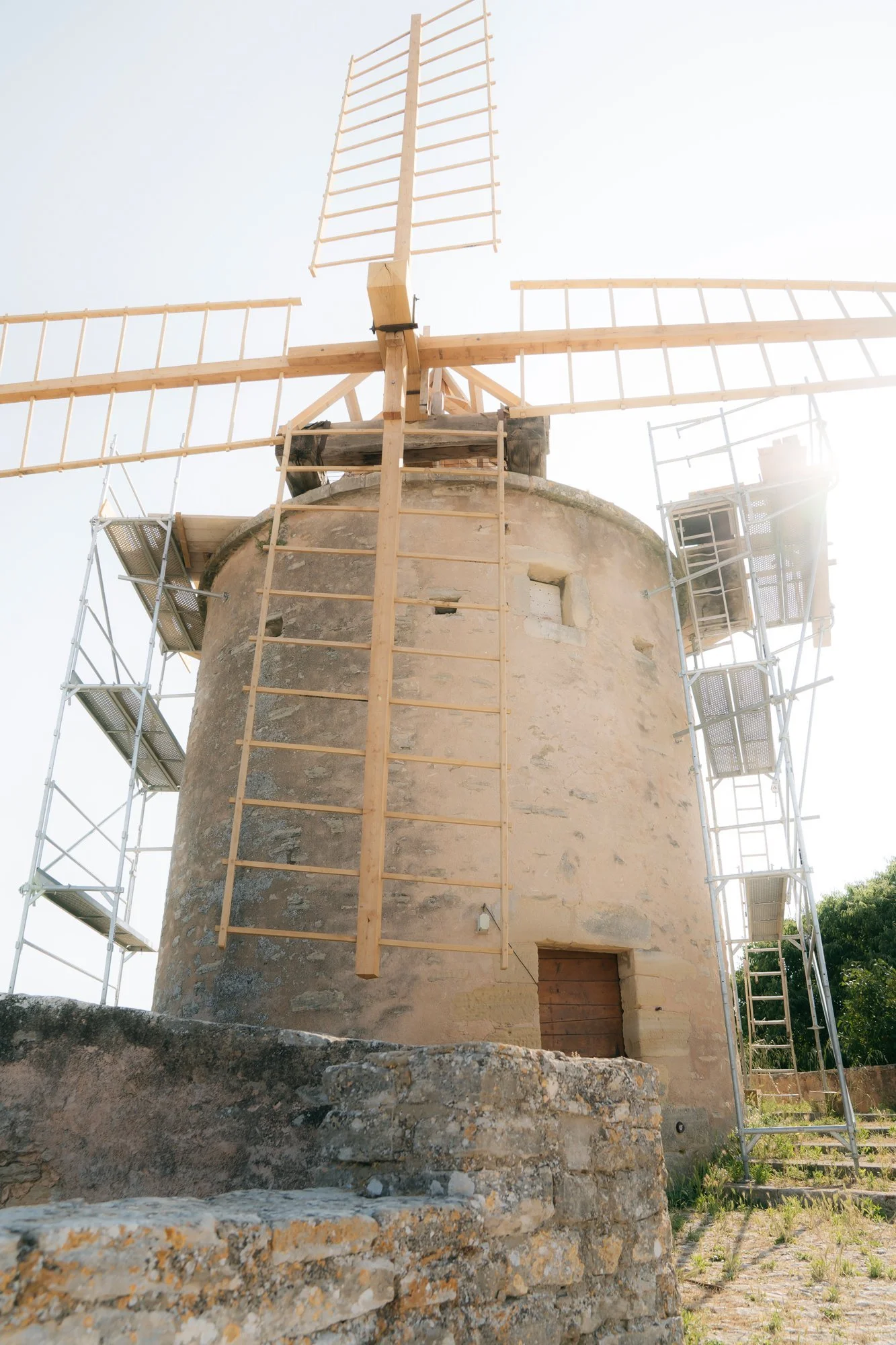 Moulin of Goult France in the Luberon Region of Provence