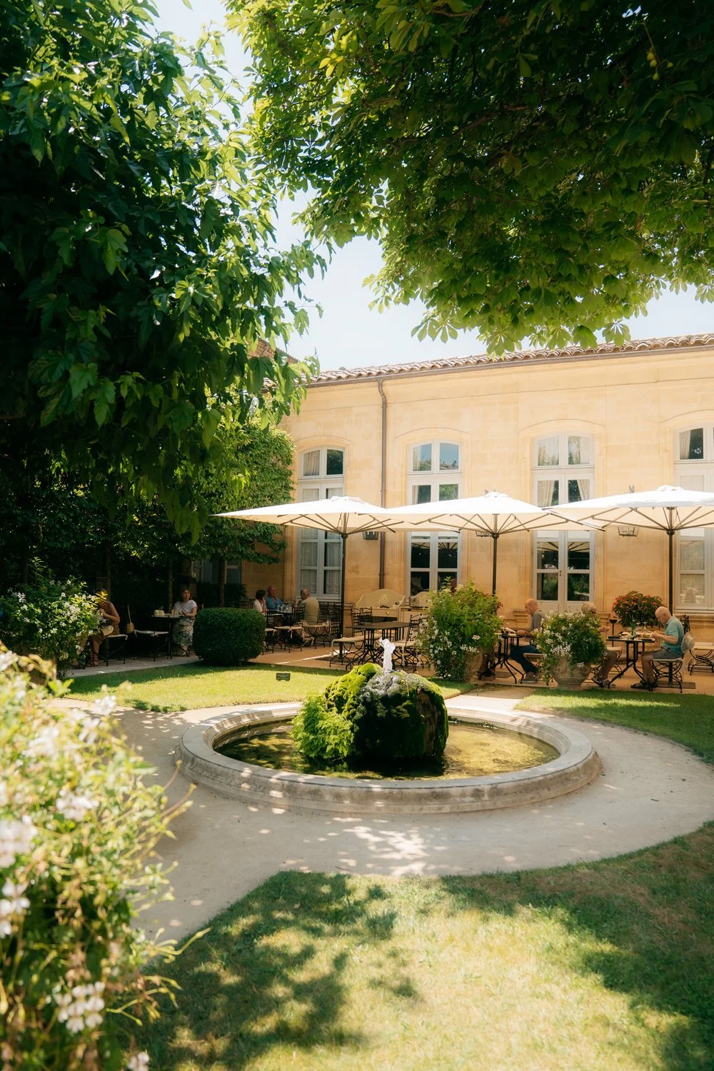 Courtyard with Fountain Aix-en-Provence France