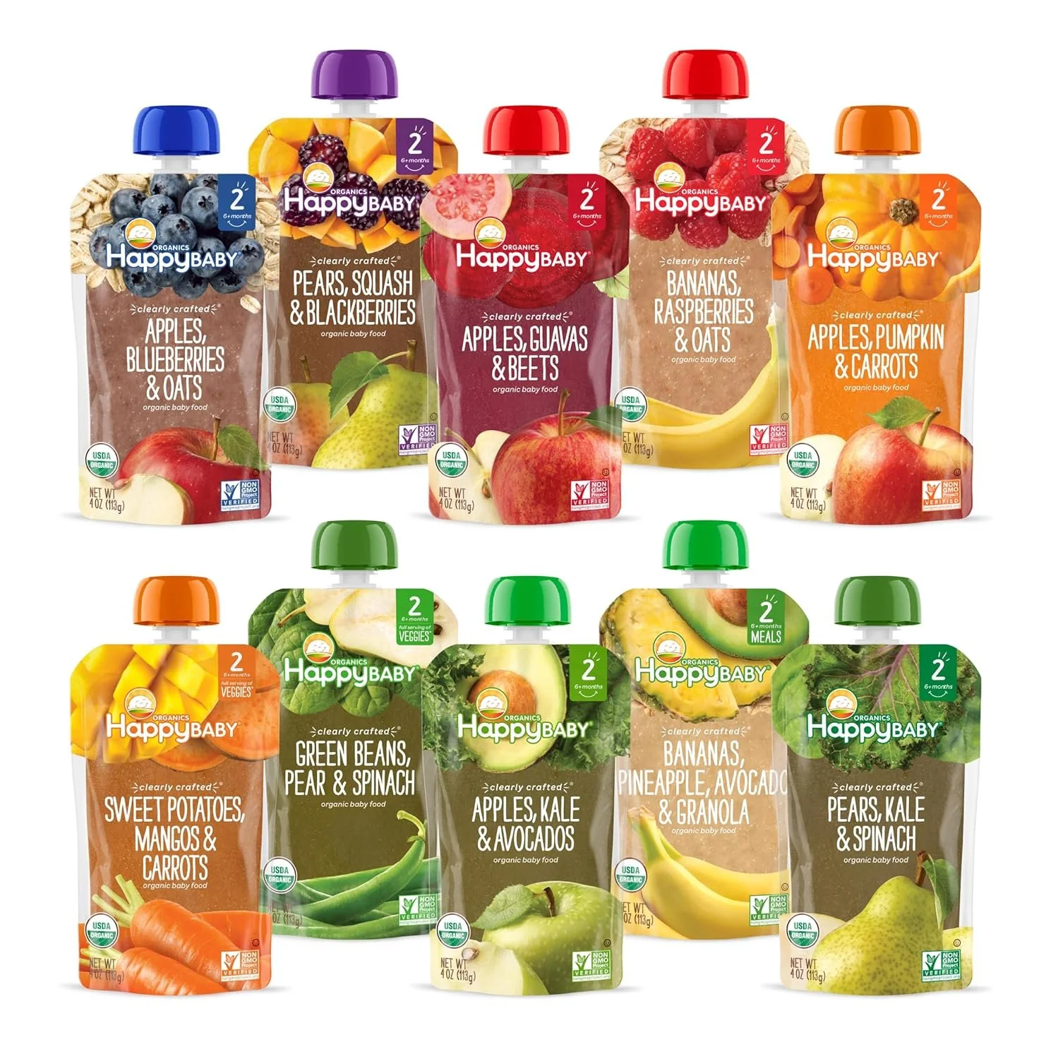 Airplane Friendly Baby Food Pouches