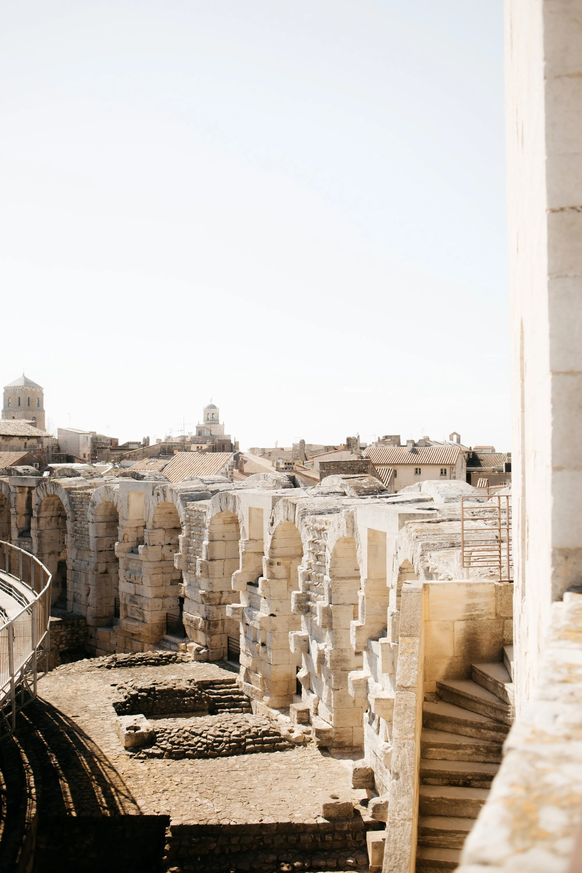 Visiting Arles Amphitheater Roman Coliseum