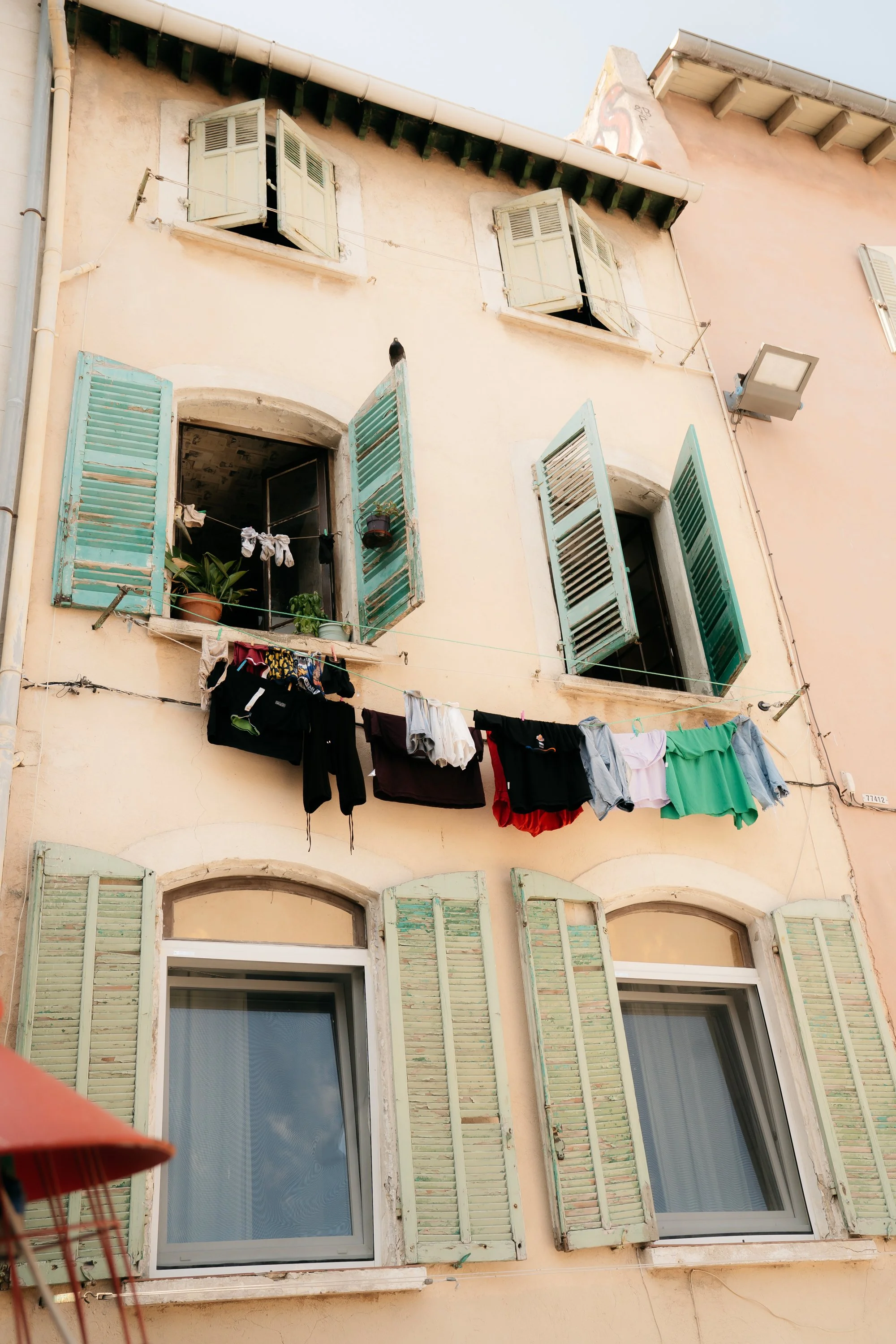 Walking through Le Panier Neighborhood in Marseille, France
