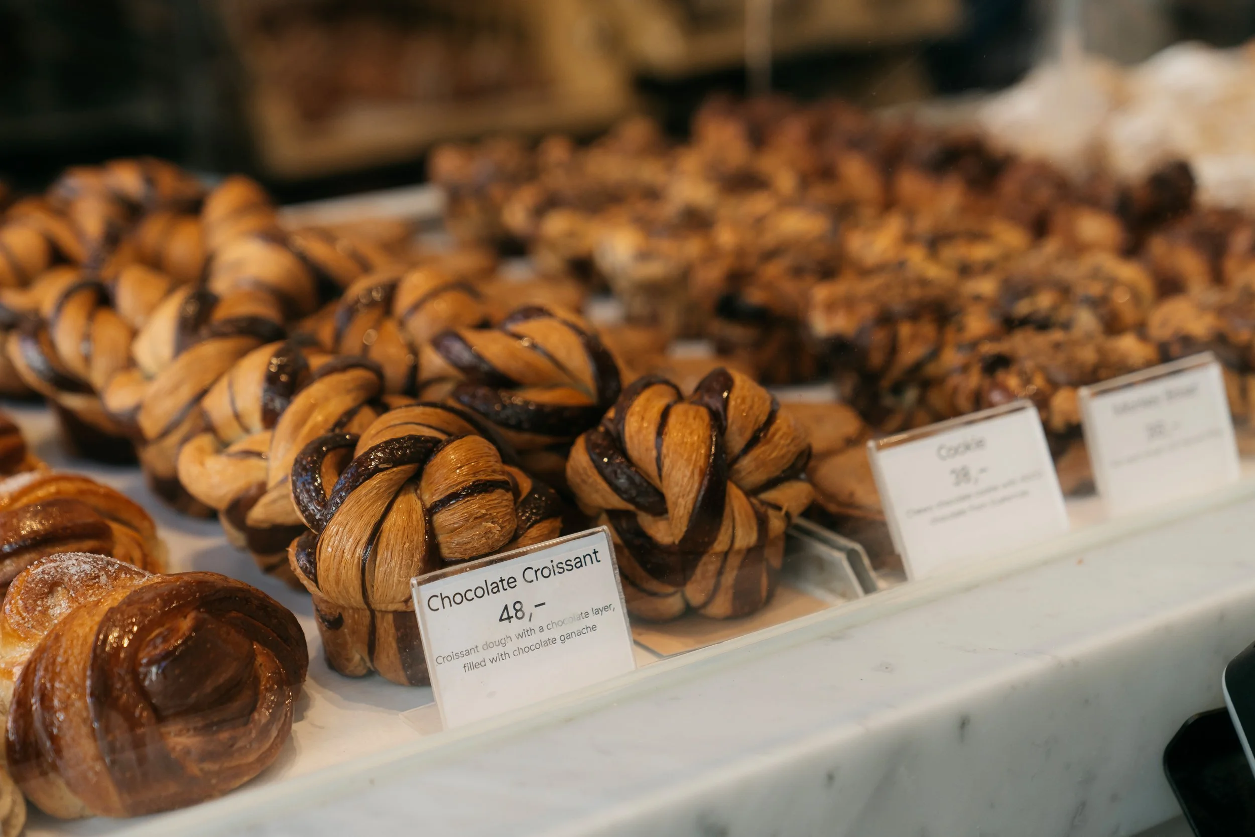 Pastries at Anderson & Maillard Coffee Shop in Copenhagen