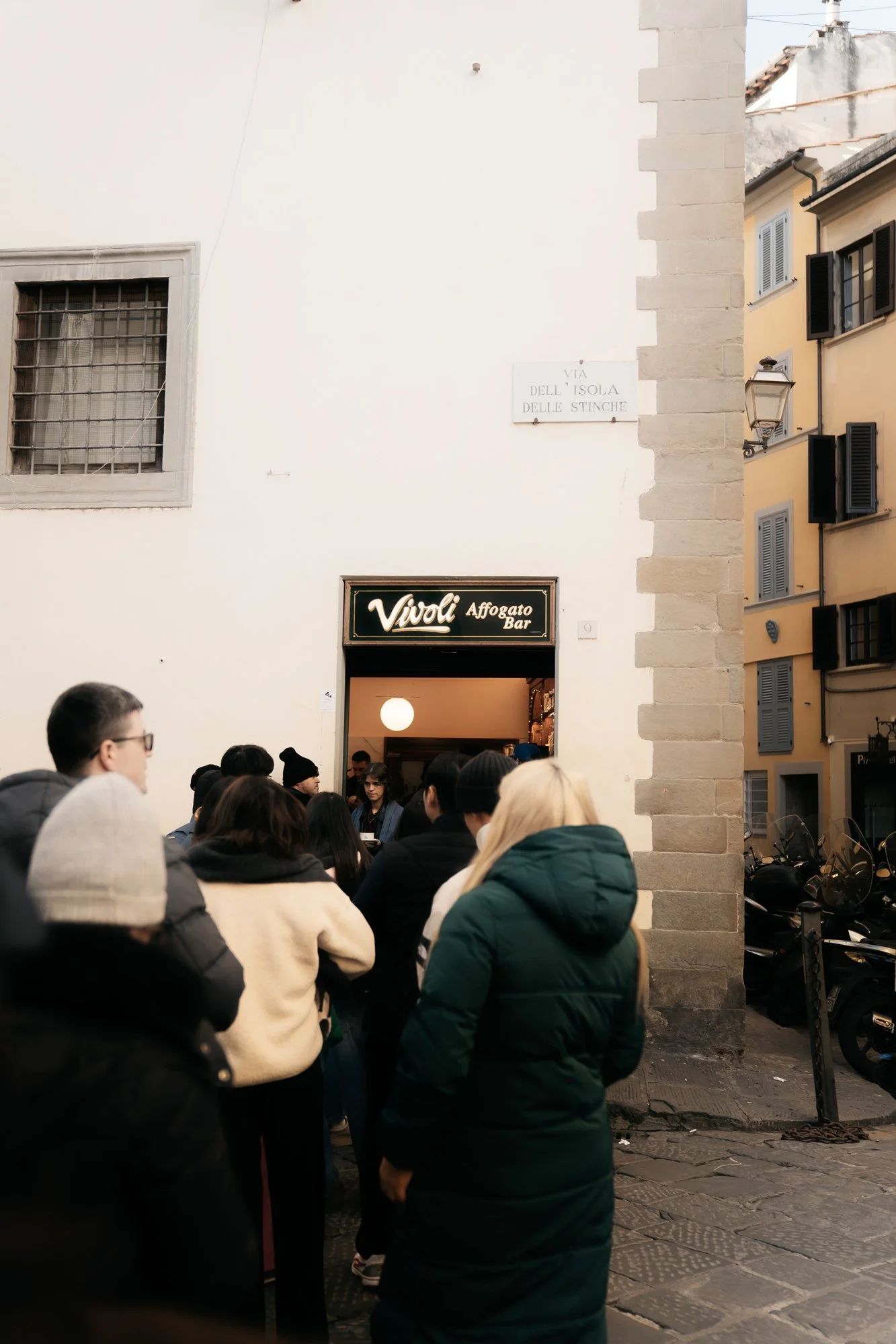 Vivoli Affogato Bar Florence Italy