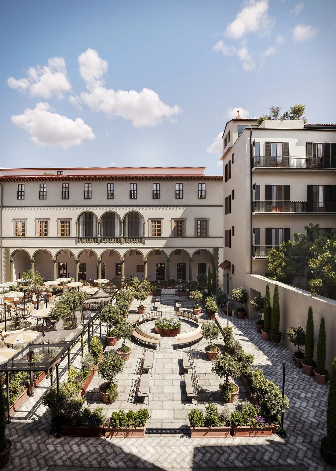 Courtyard Hoxton Florence Hotel