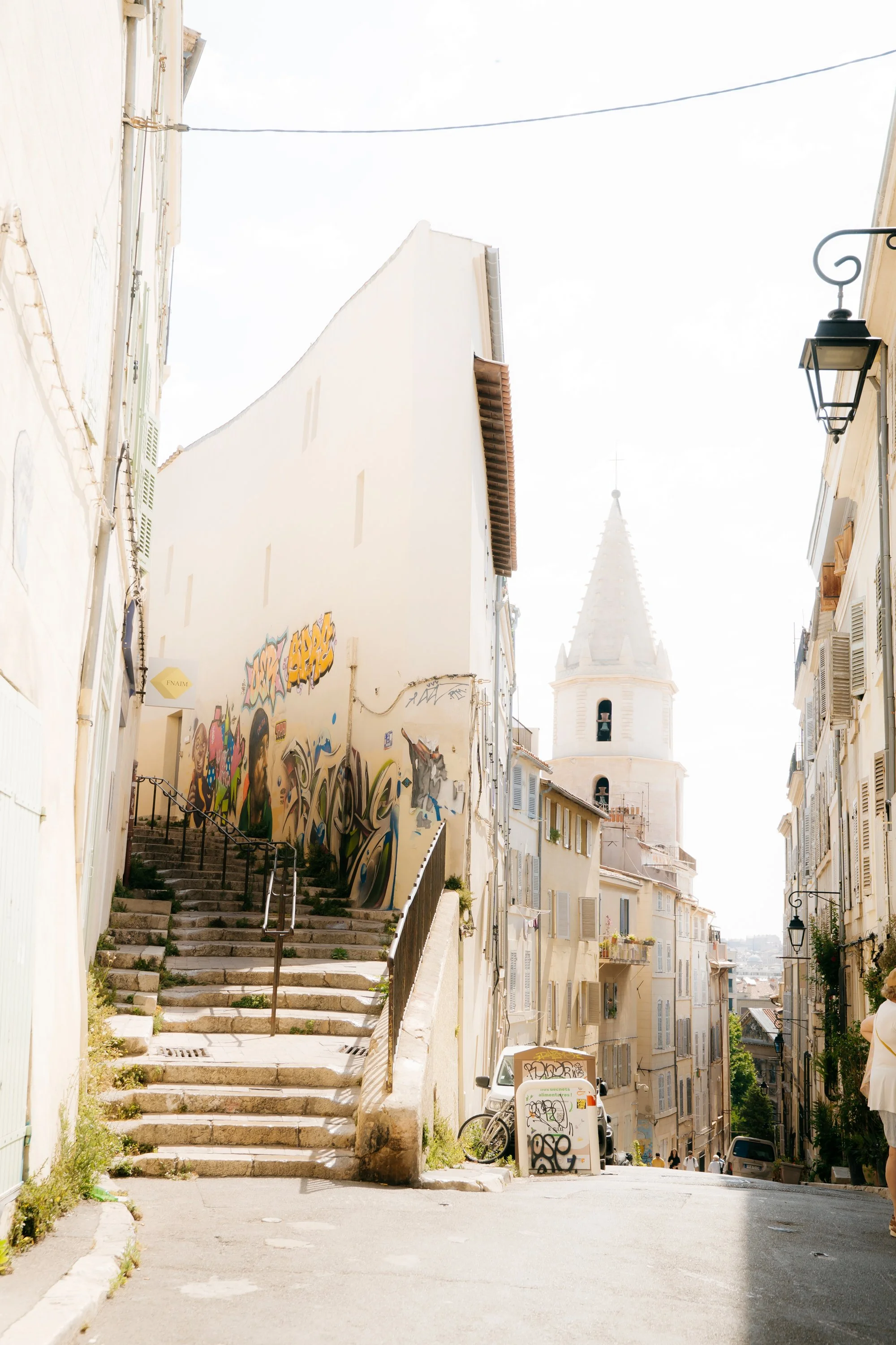 Le Panier Neighborhood in Marseille, France