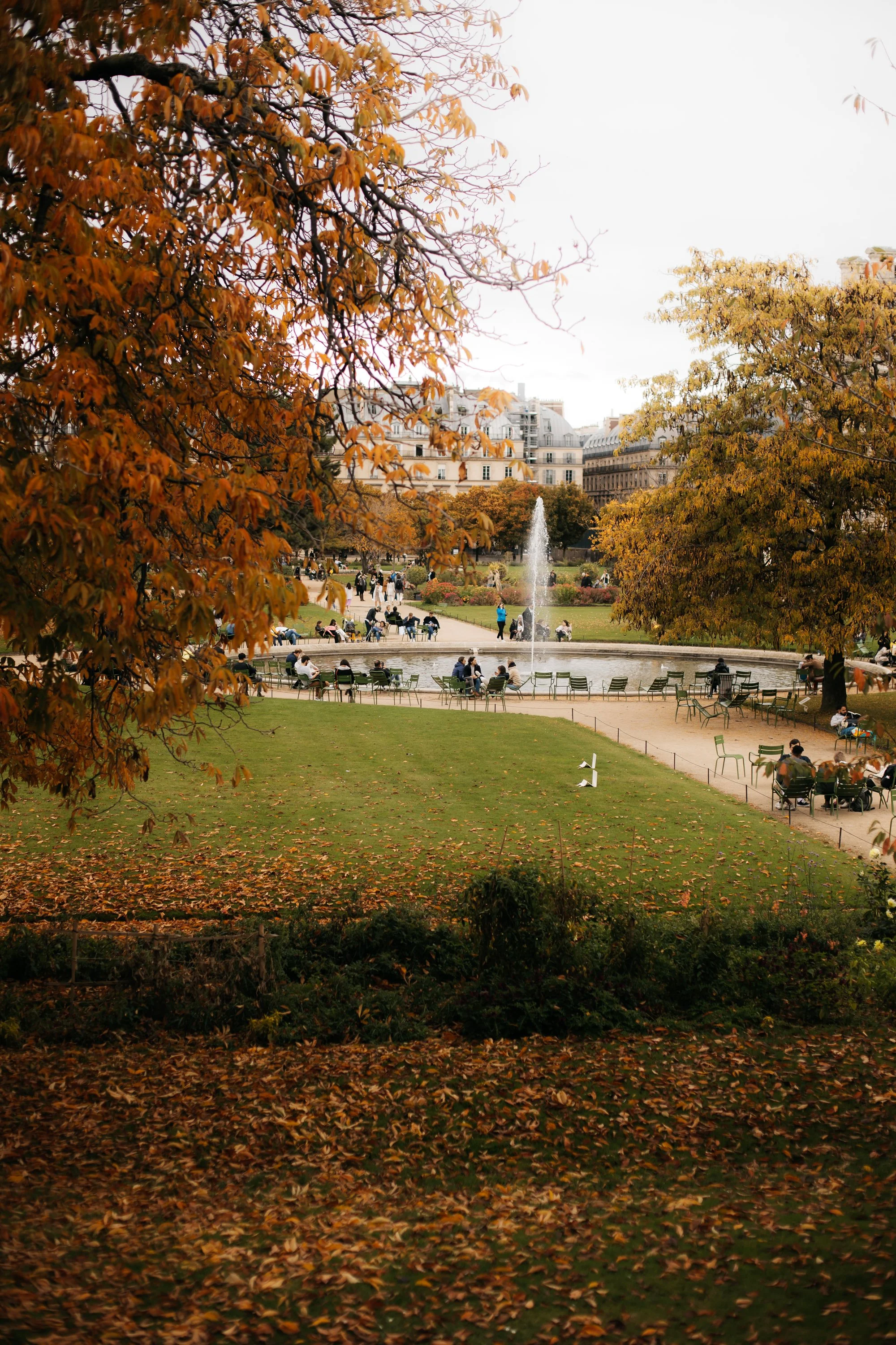 Paris in October: Tuileries Gardens