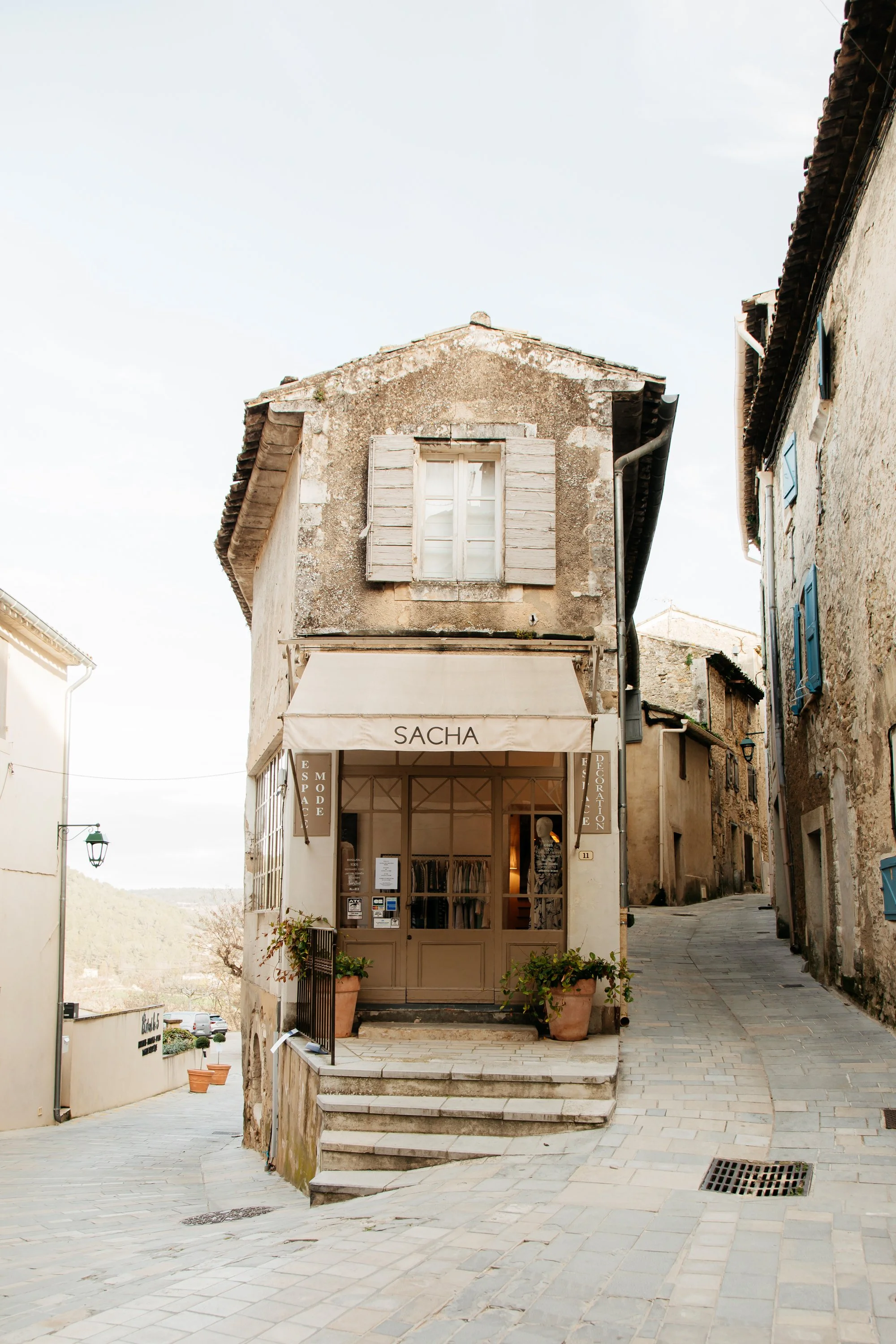 Luberon Village of Menerbes in South of France
