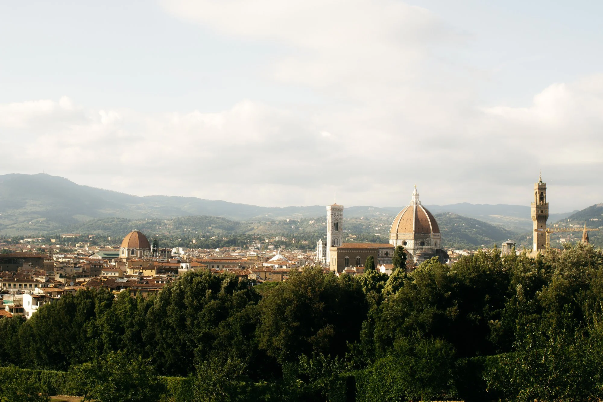 View of Duomo Firenze from Boboli Gardens