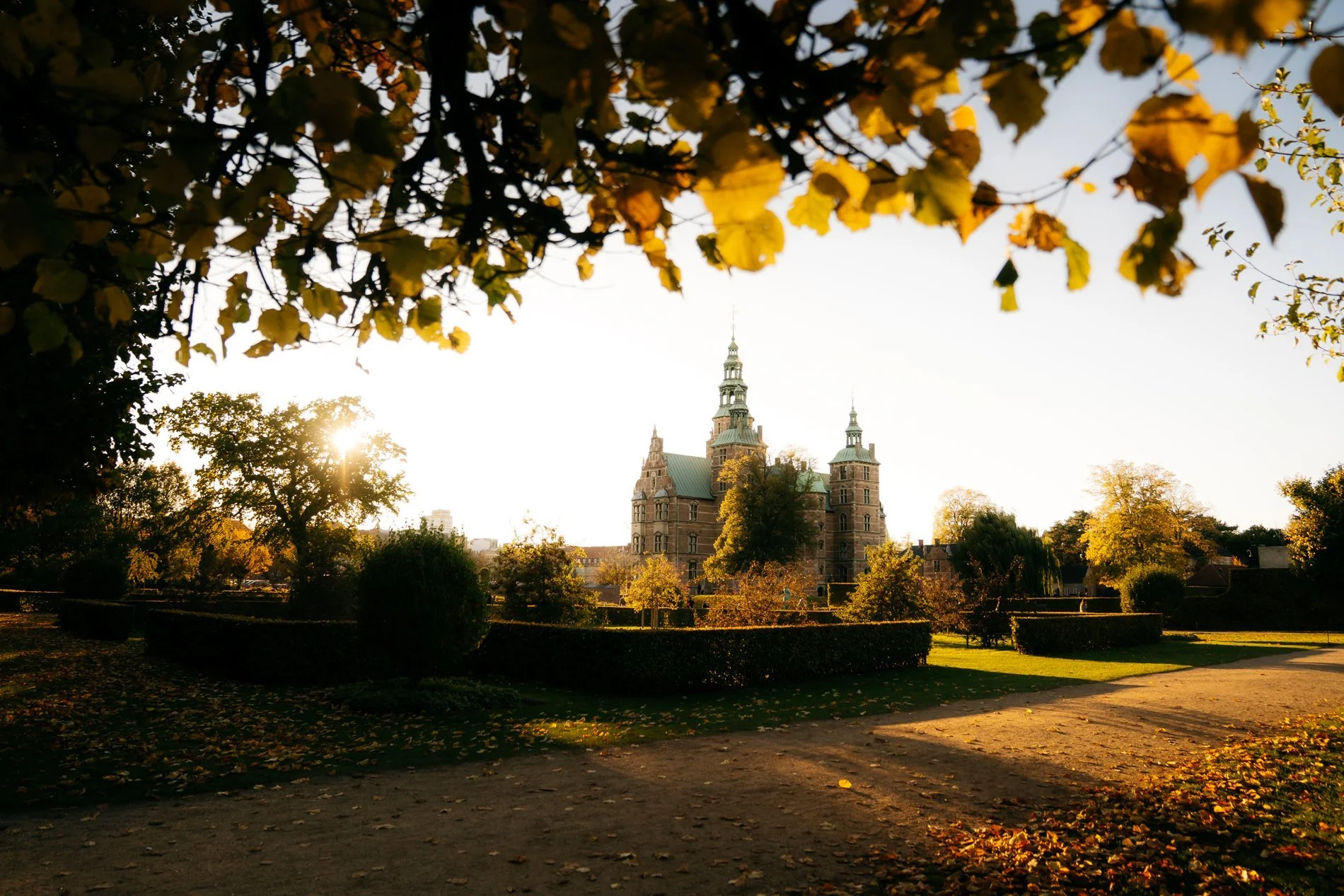 Rosenborg Castle Copenhagen October