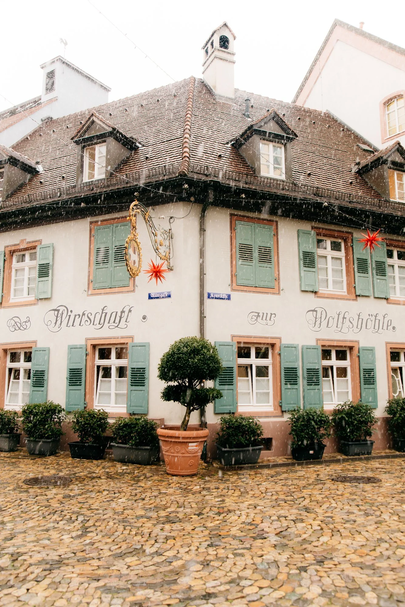 Freiburg, Germany in December