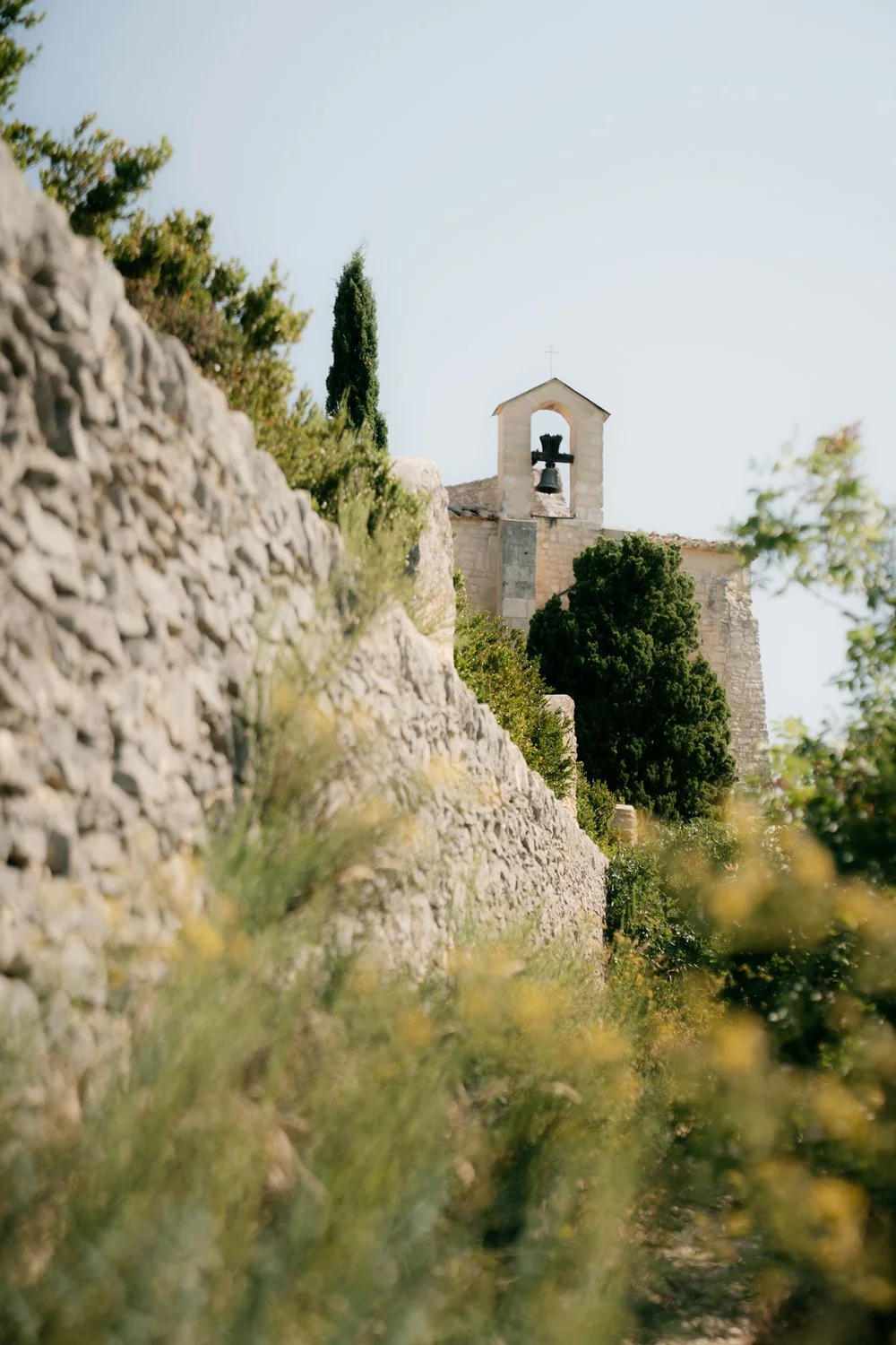 Hilltop Chapel Saint-Saturnin-Les-Apt Luberon Provence Village