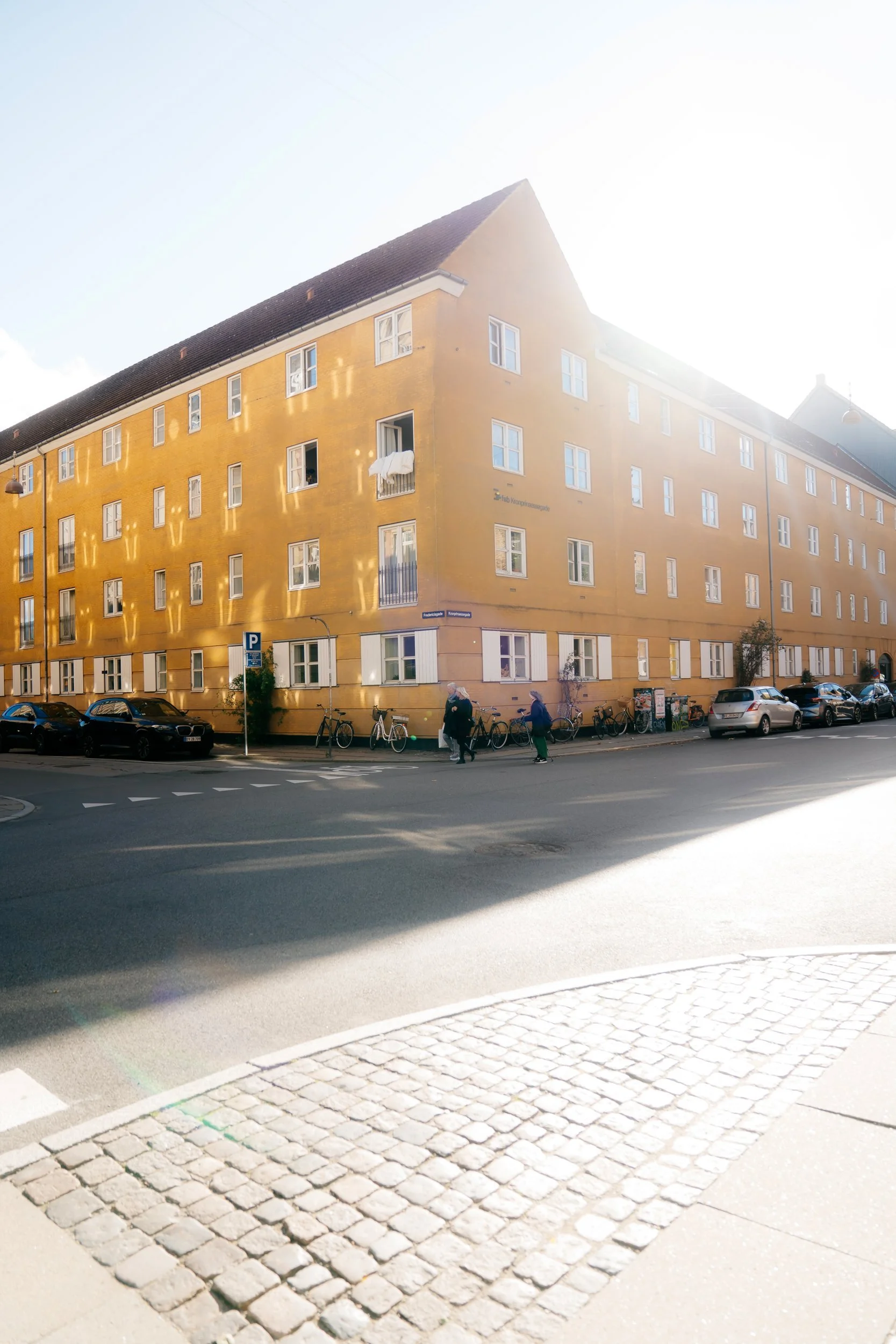 Yellow Building Copenhagen October
