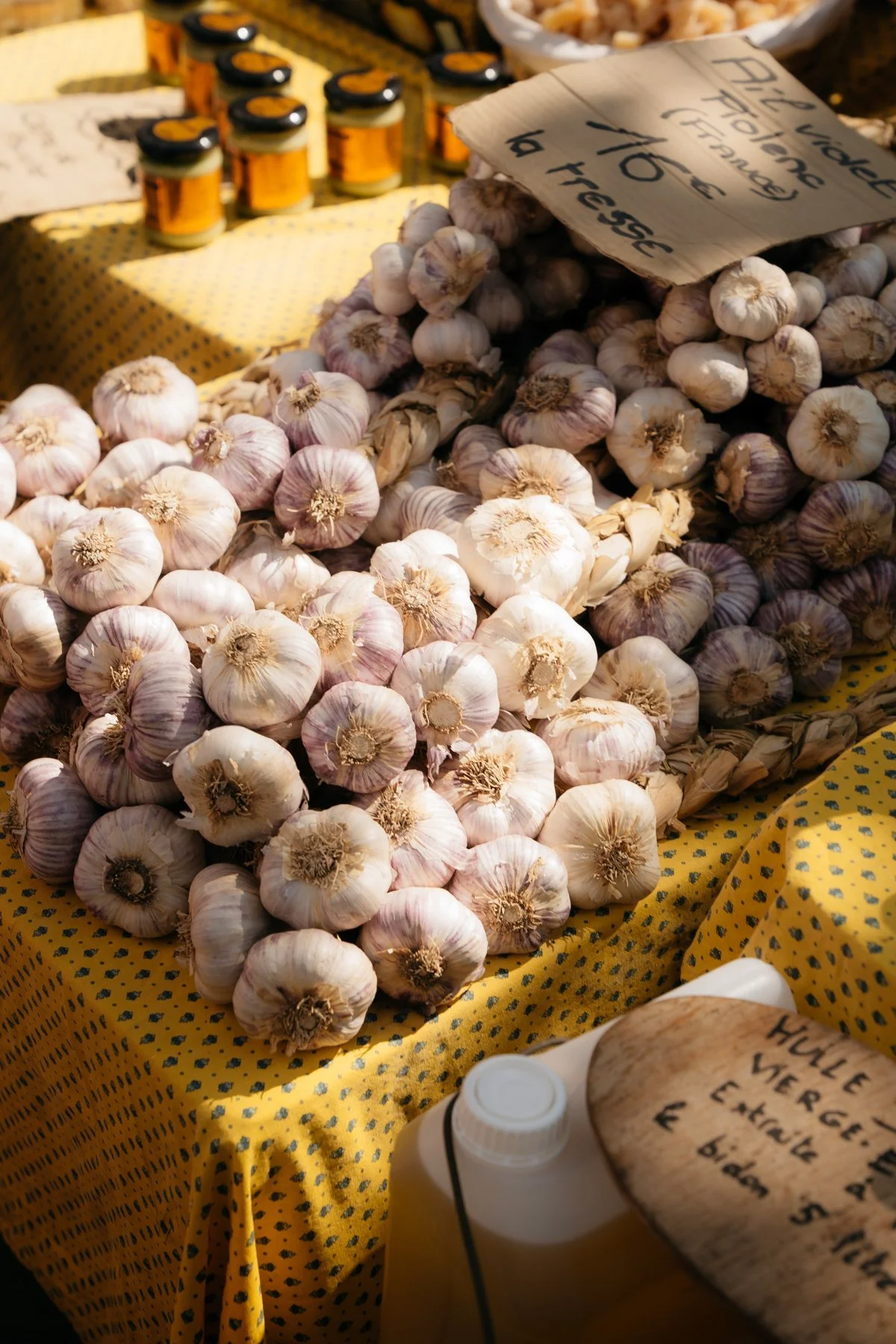 Garlic Saint-Remy-de-Provence Market