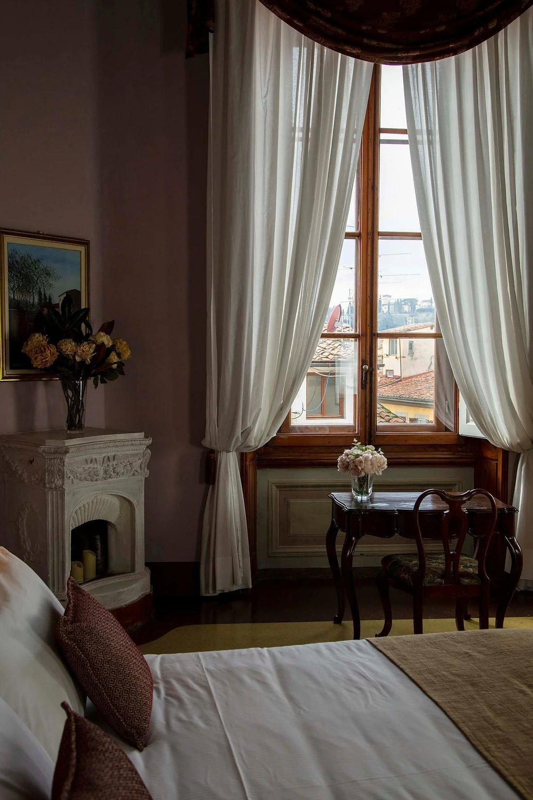 Delux Room Hotel Palazzo Guadagni Florence Italy