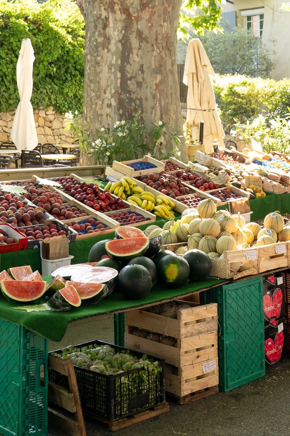June Friday Market Lourmarin Provence