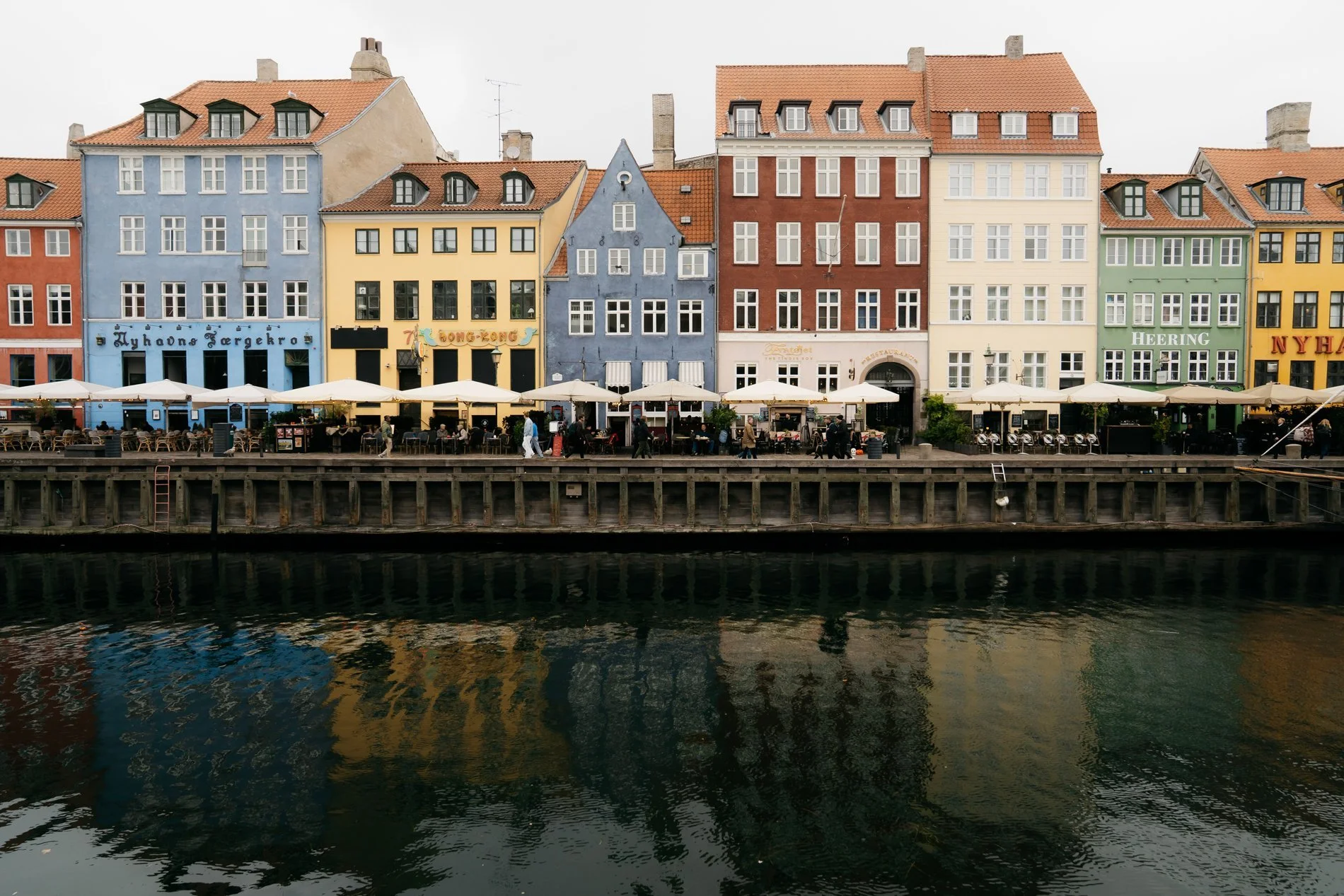 Nyhaven Houses October Copenhagen